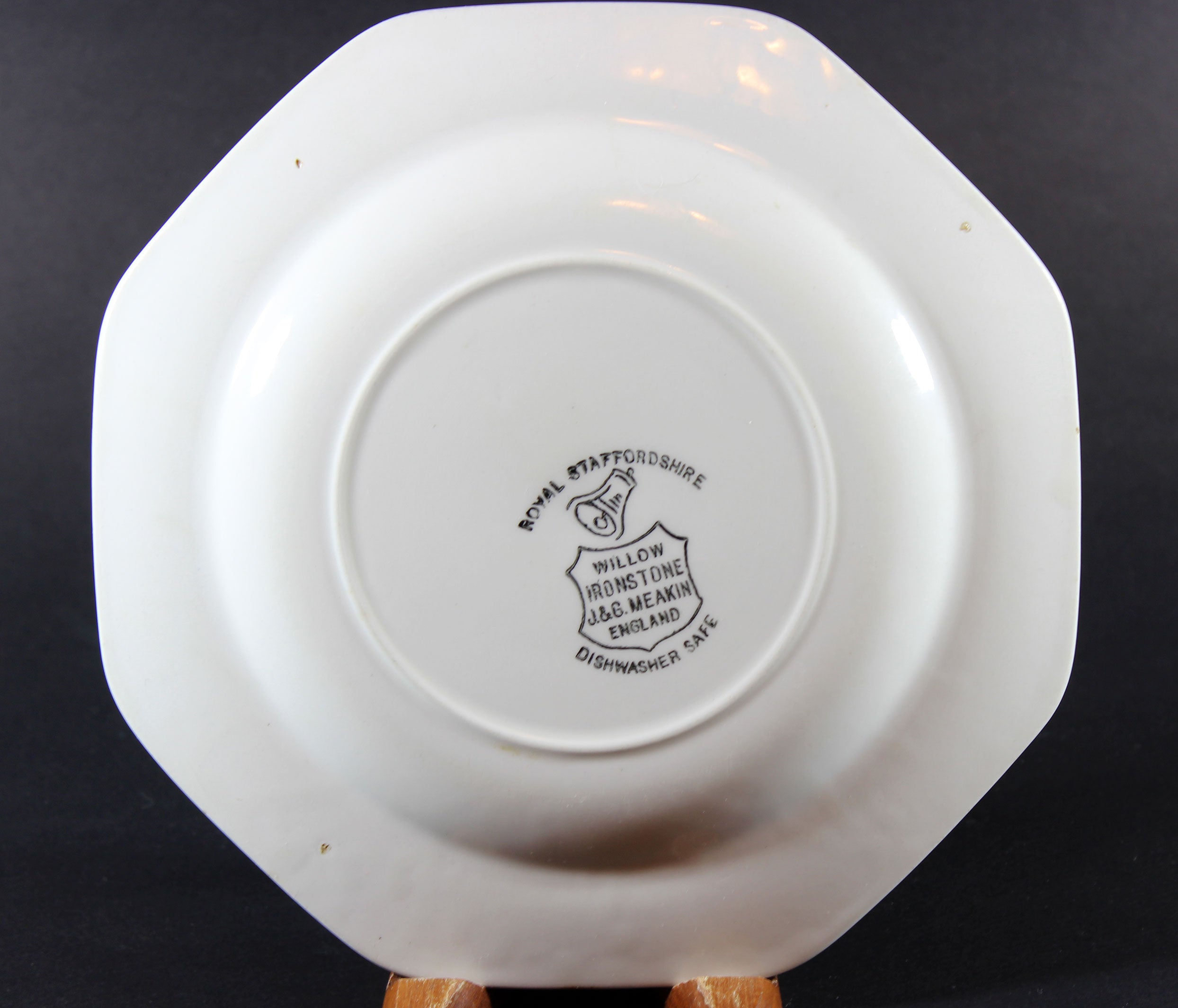 Bread & Butter Plate, Meakin, Blue Willow