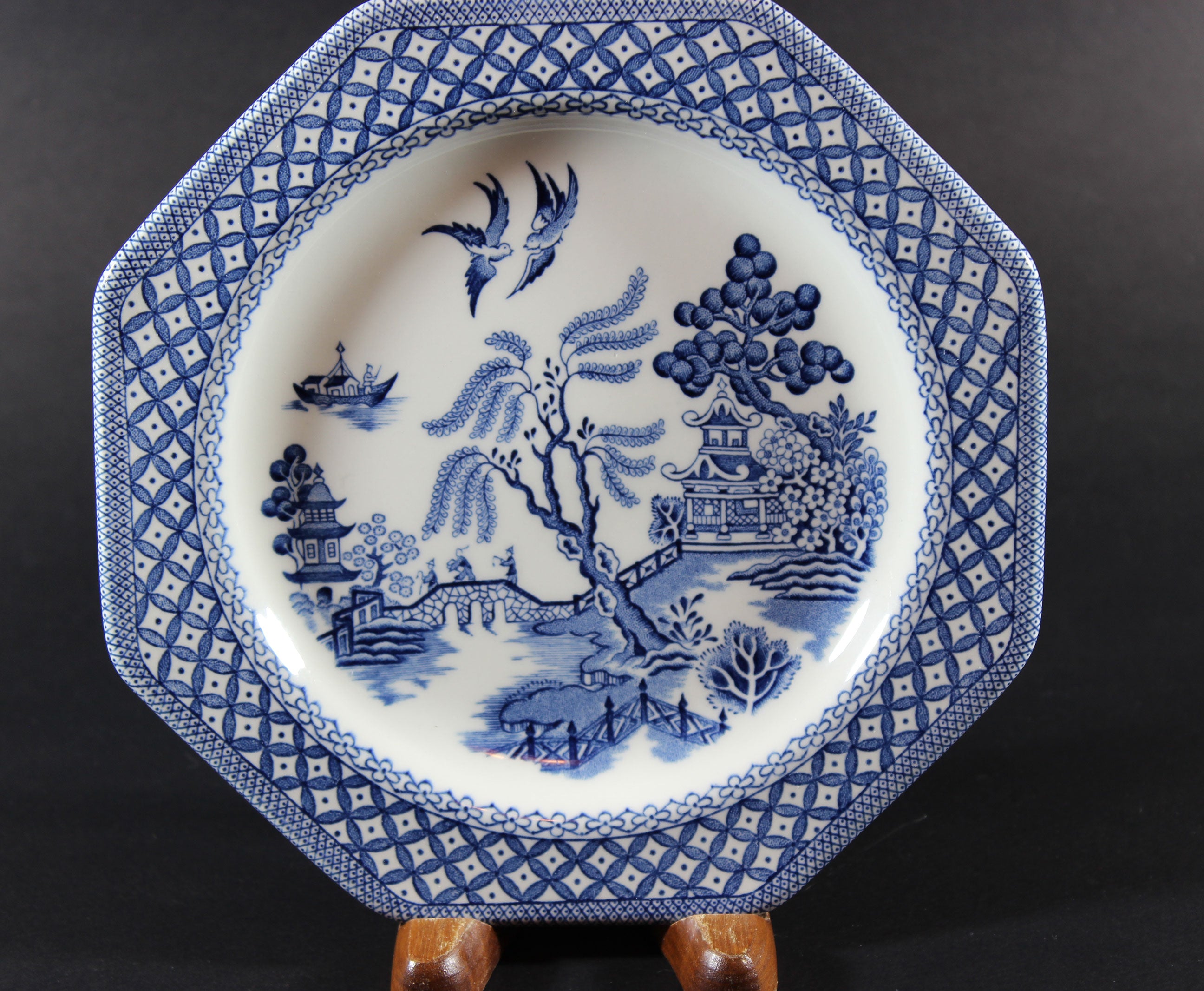Bread & Butter Plate, Meakin, Blue Willow