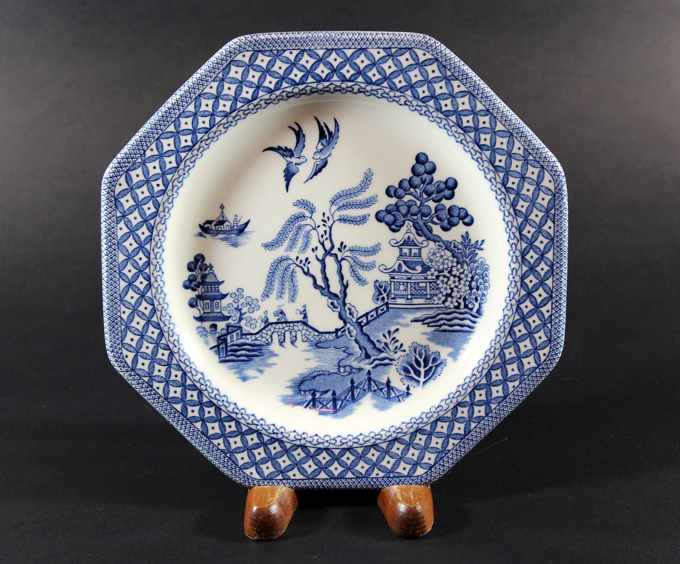 Bread & Butter Plate, Meakin, Blue Willow