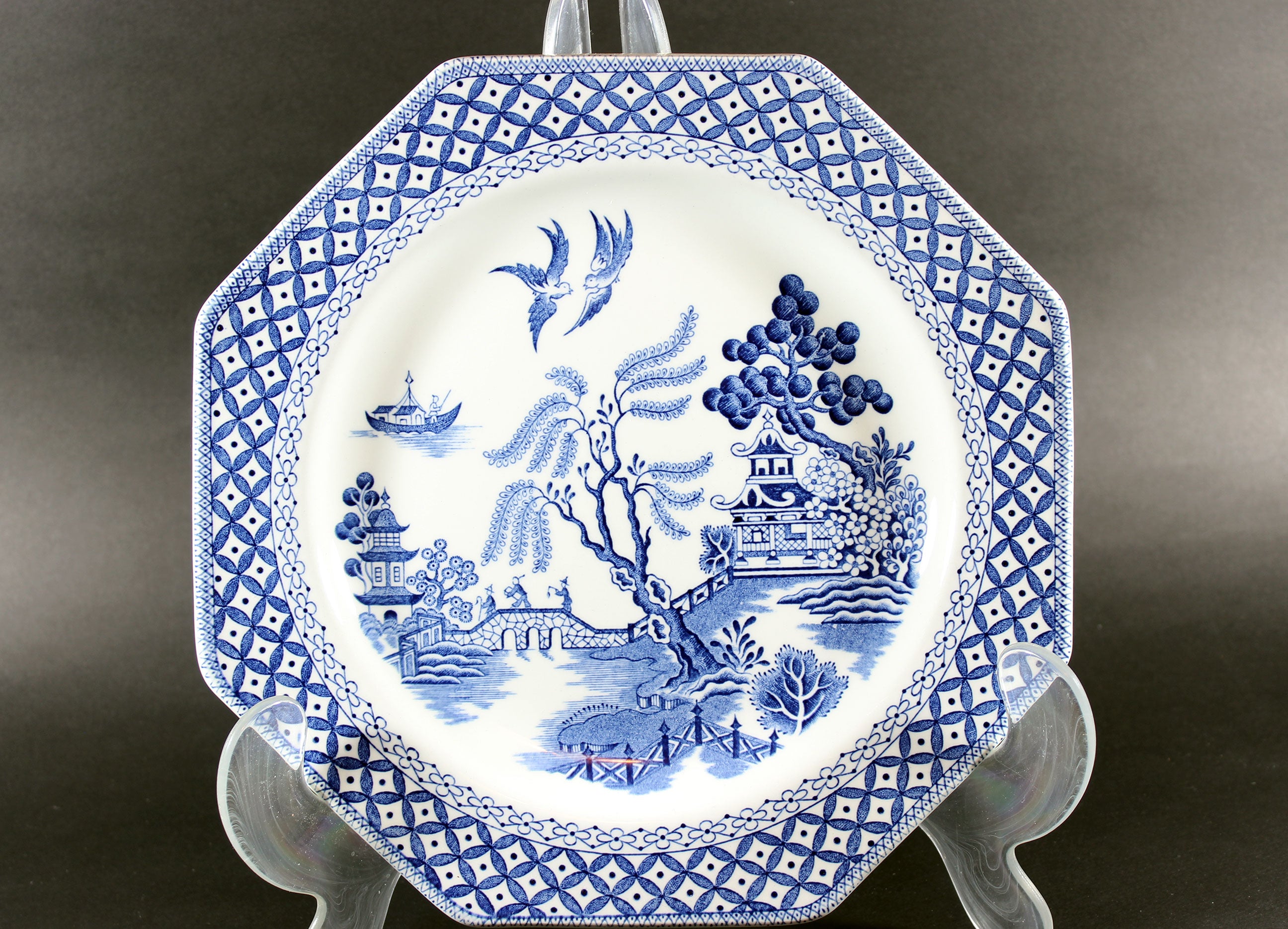 Blue Willow, 6 Piece Place Setting, Meakin