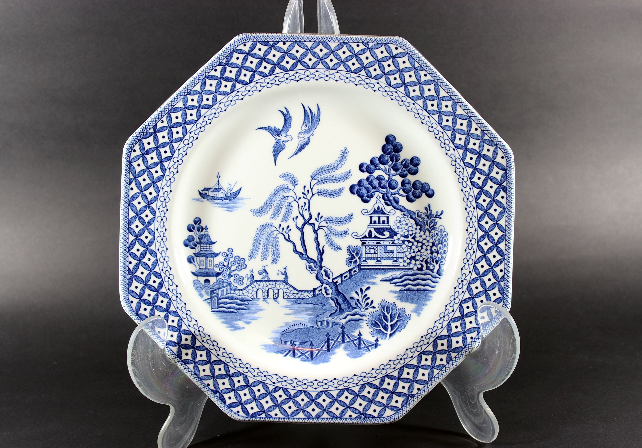 Blue Willow, 6 Piece Place Setting, Meakin