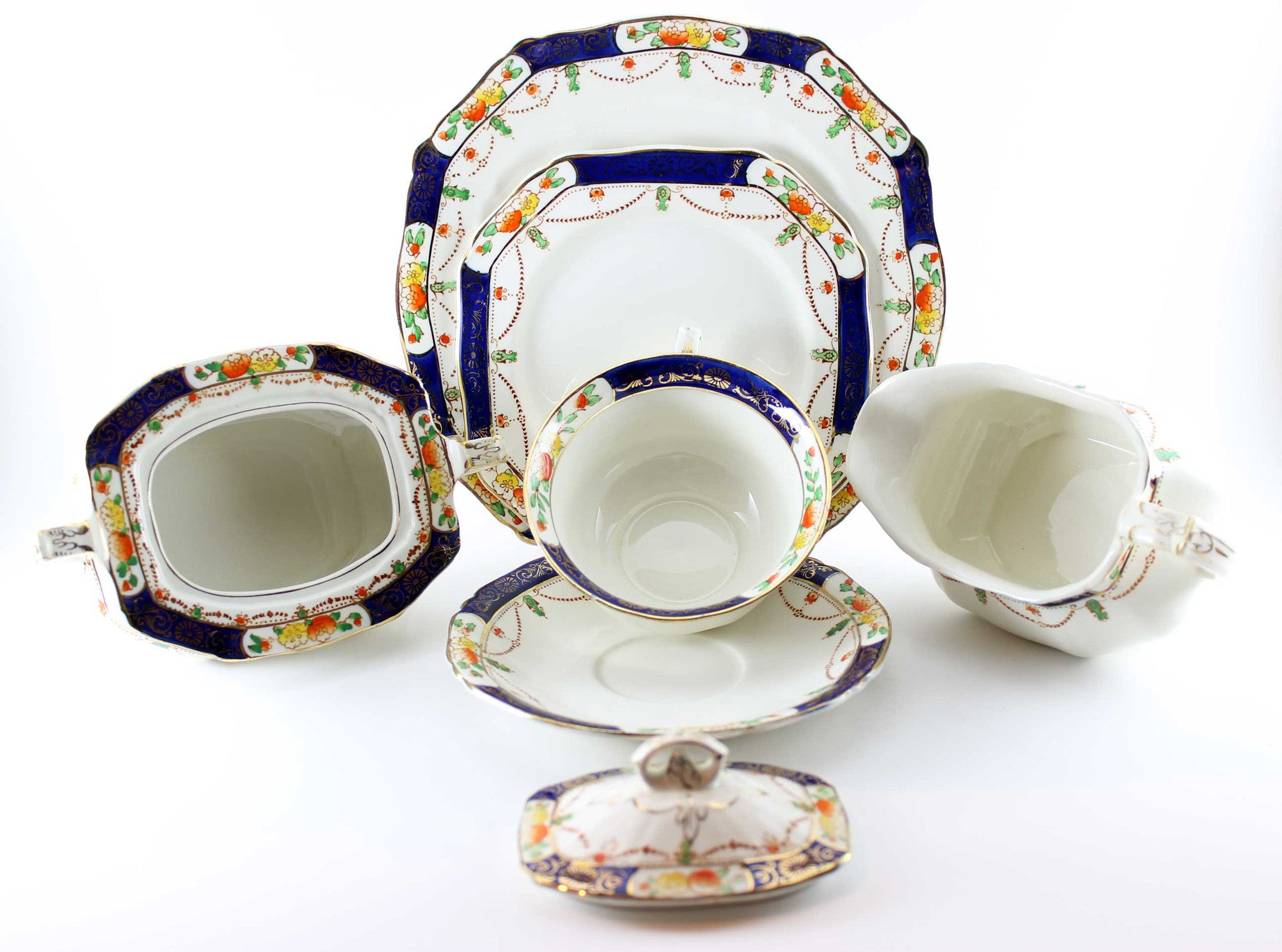 Alfred Meakin Fine Bone China Tea Service Solway