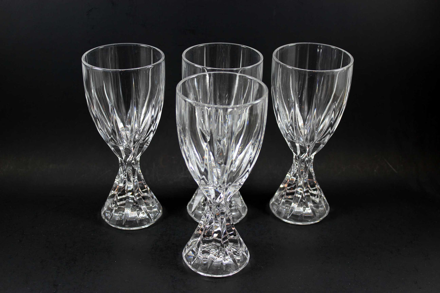 Mikasa Crystal, Horizon Pattern, Wine Glasses