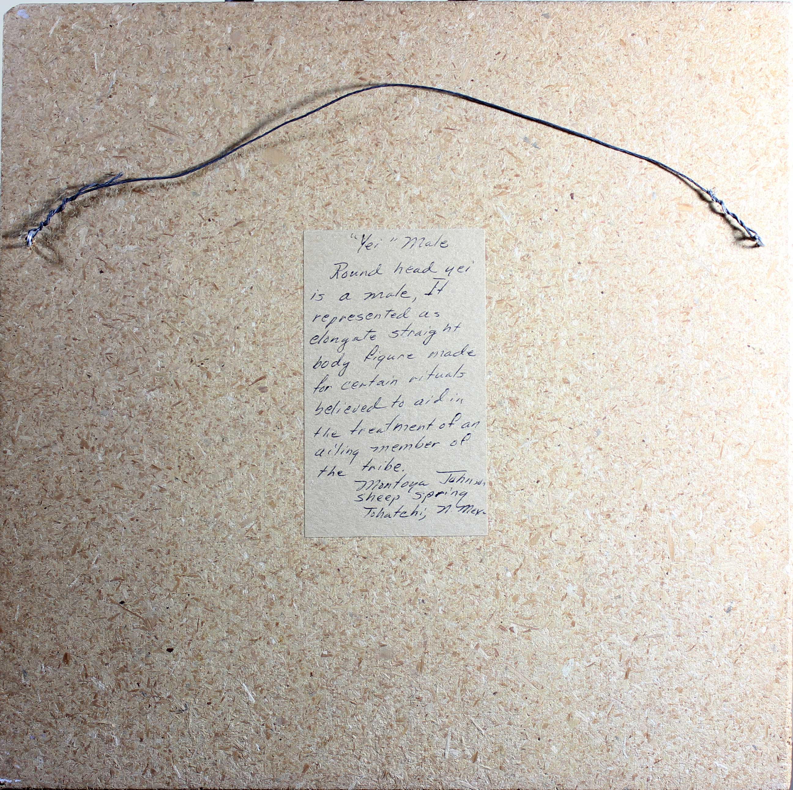 Montoya Johnson, Sand Painting