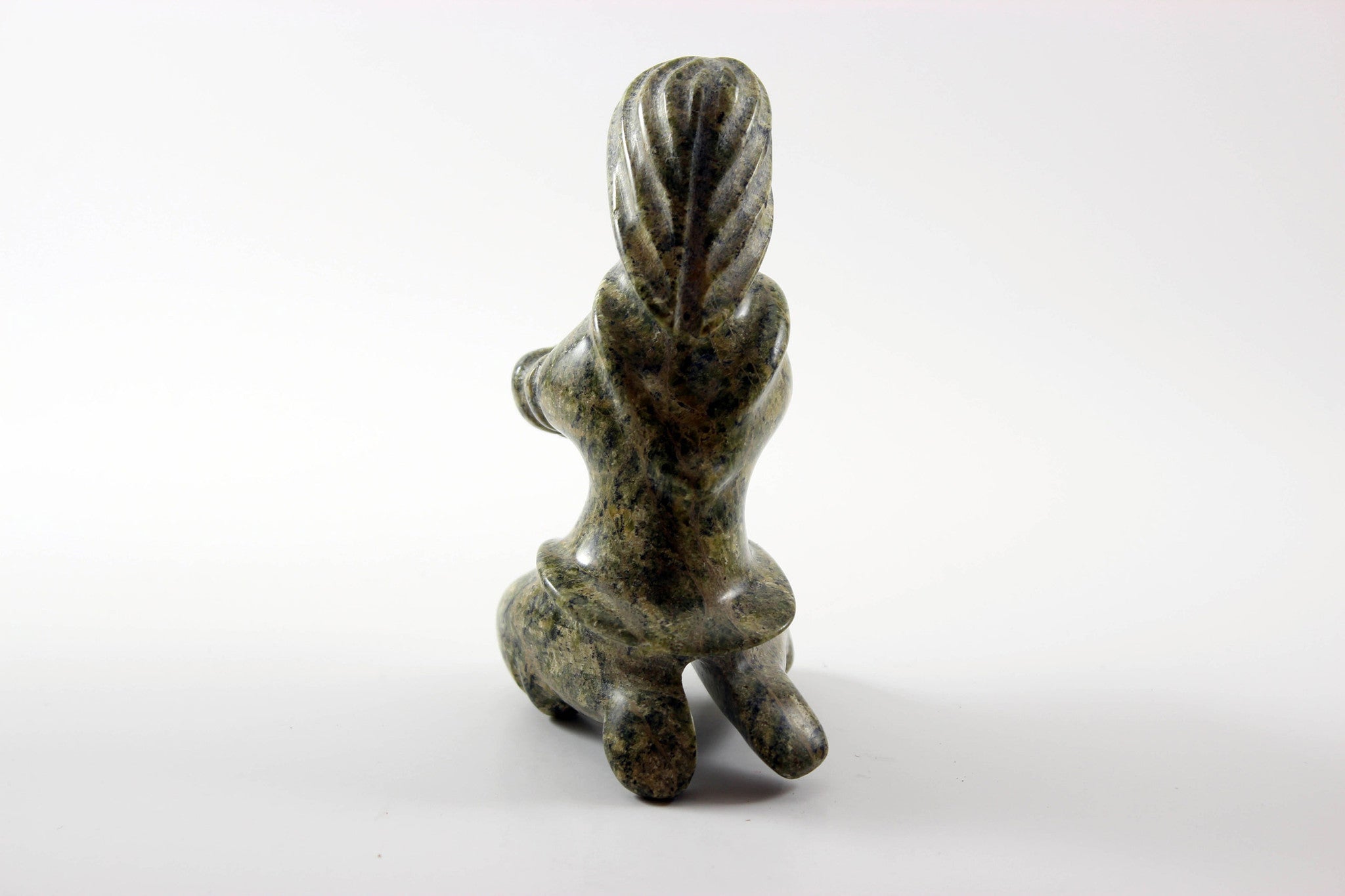 Inuit Soapstone Sculpture Musician