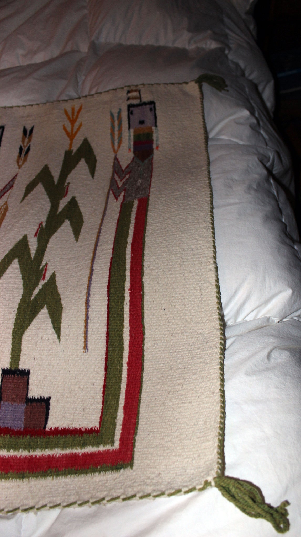 Navajo Yei Wool Rug, Shiprock, New Mexico