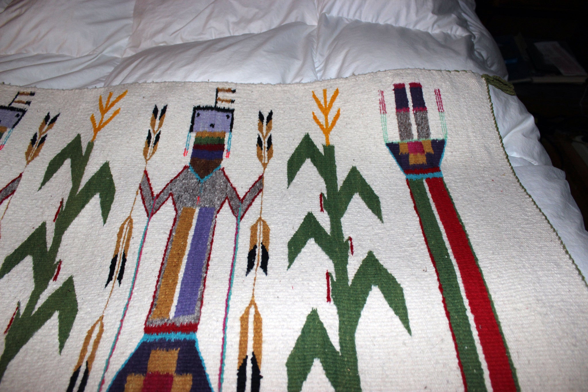 Navajo Yei Wool Rug, Shiprock, New Mexico