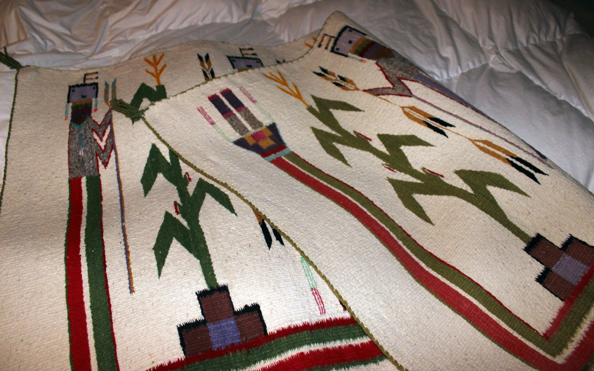 Navajo Yei Wool Rug, Shiprock, New Mexico