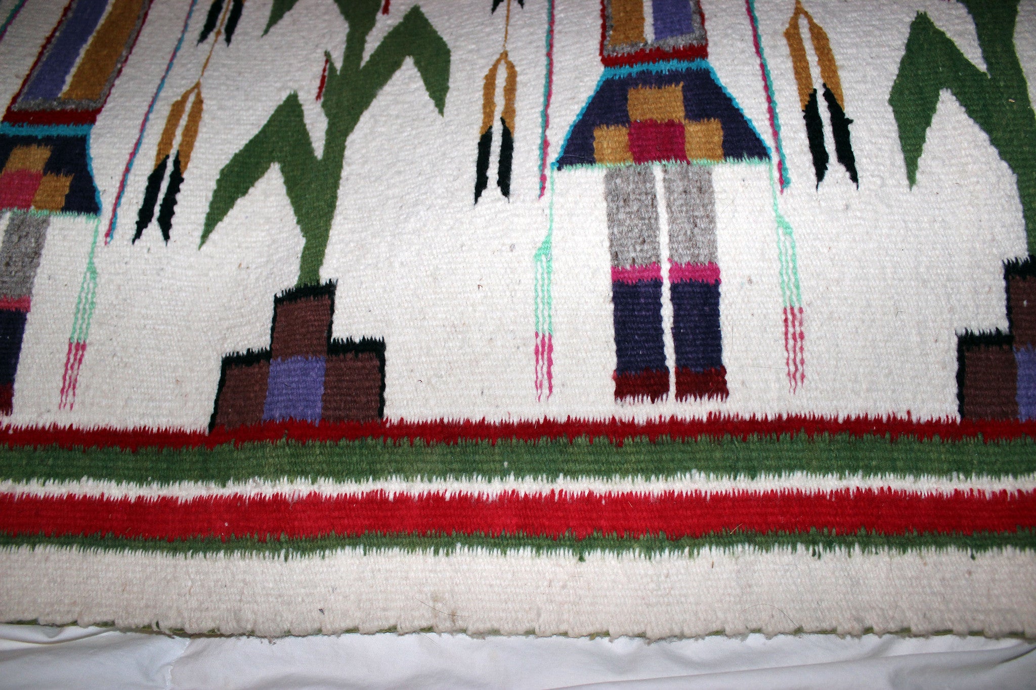 Navajo Yei Wool Rug, Shiprock, New Mexico