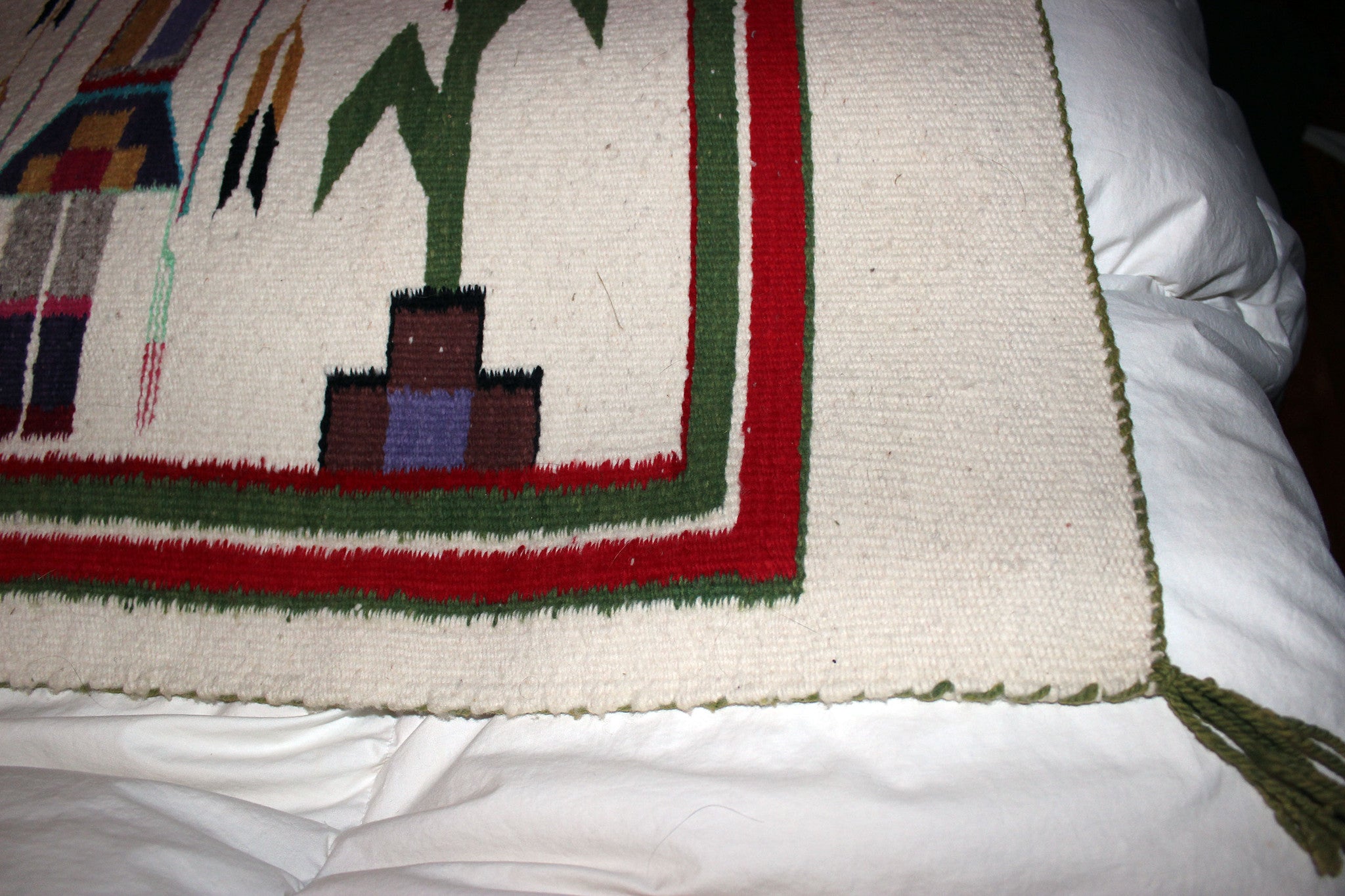 Navajo Yei Wool Rug, Shiprock, New Mexico