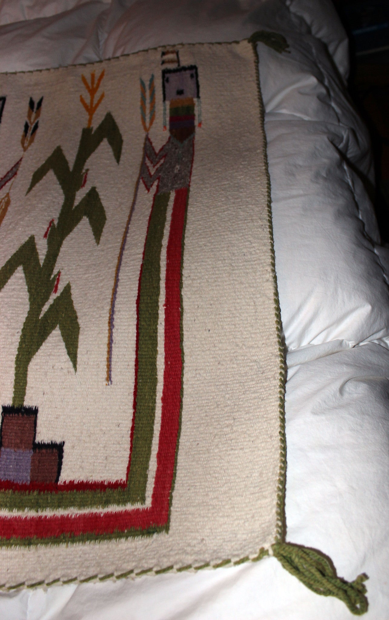 Navajo Yei Wool Rug, Shiprock, New Mexico