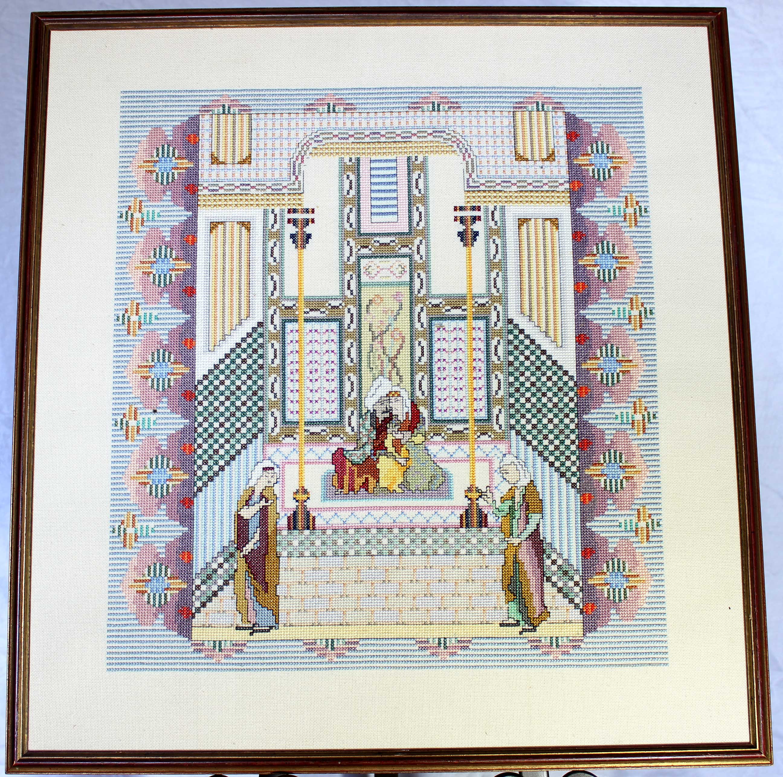 Needlepoint, Turkish Altar Scene
