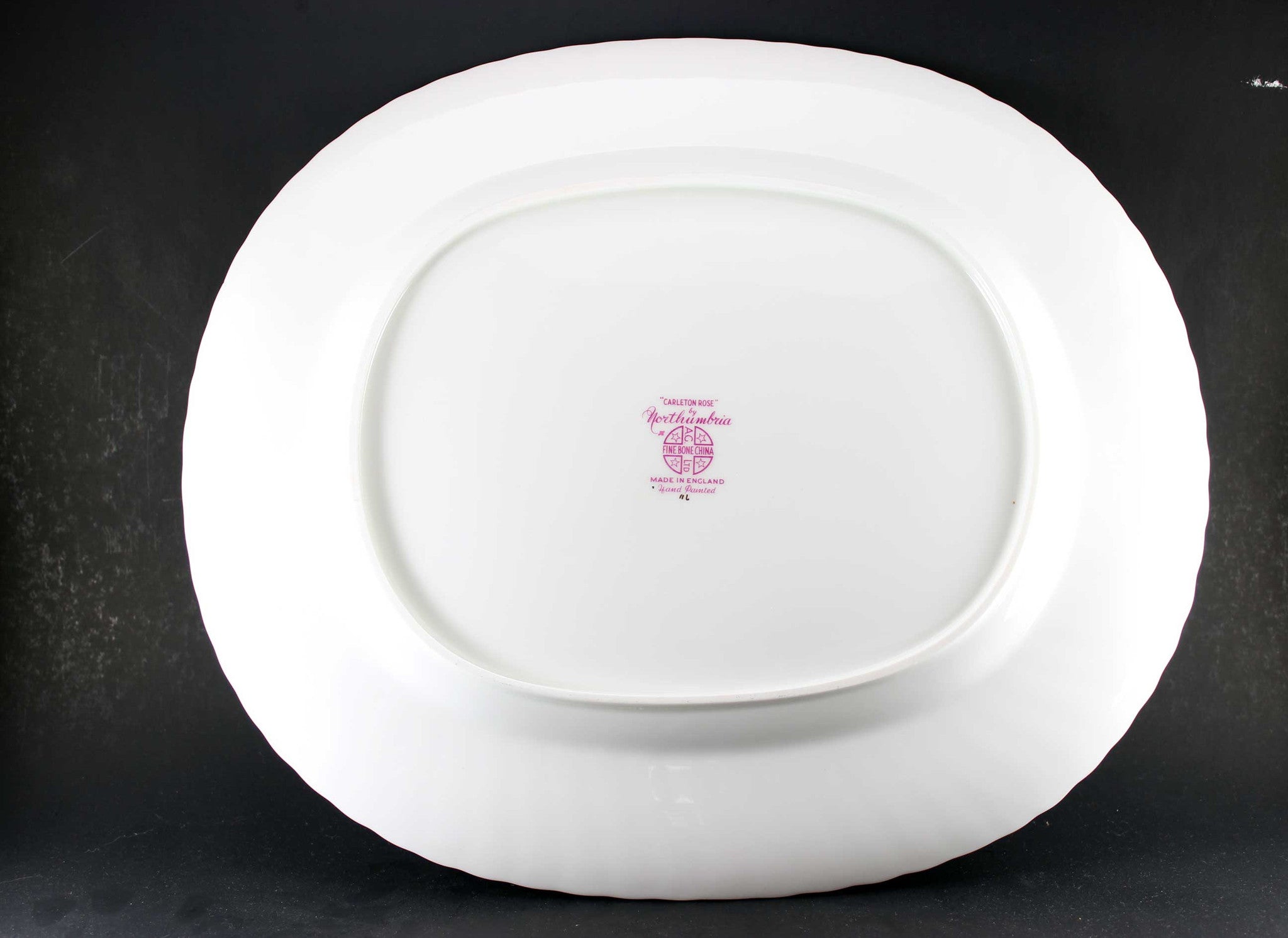 Northumbria Carleton Rose Oval Serving Platter
