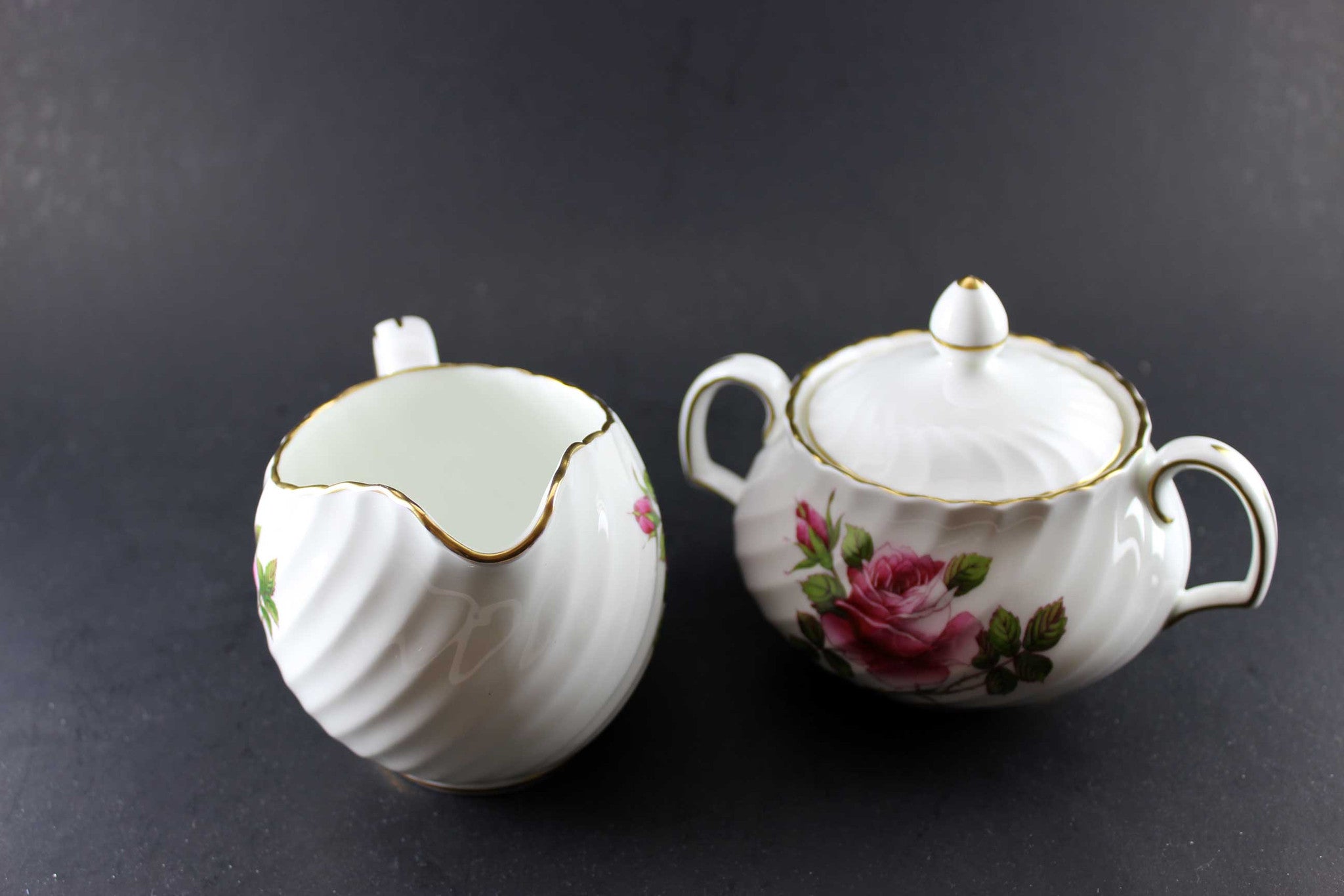 Northumbria Carleton Rose, Cream & Sugar Set