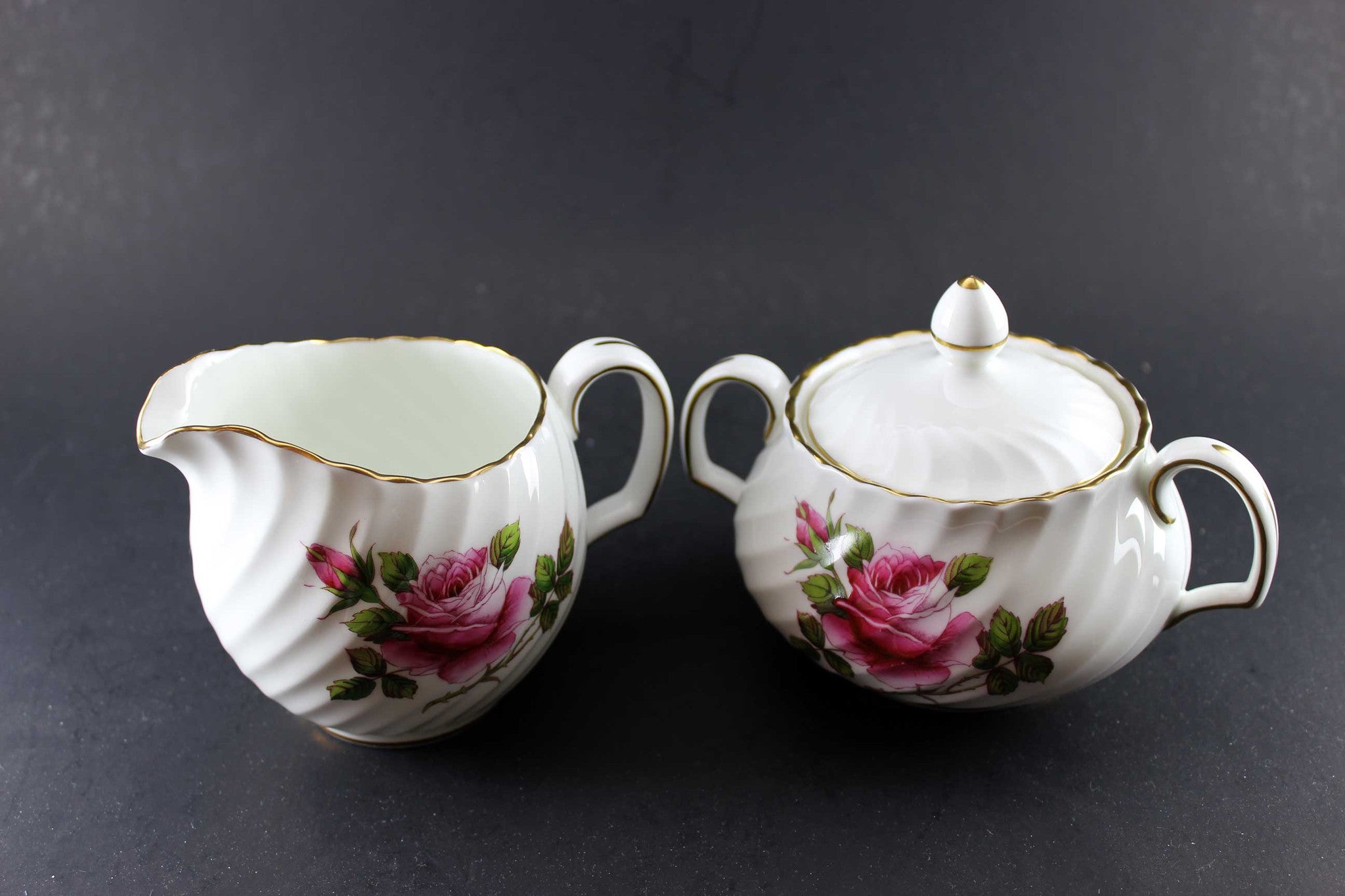 Northumbria Carleton Rose, Cream & Sugar Set