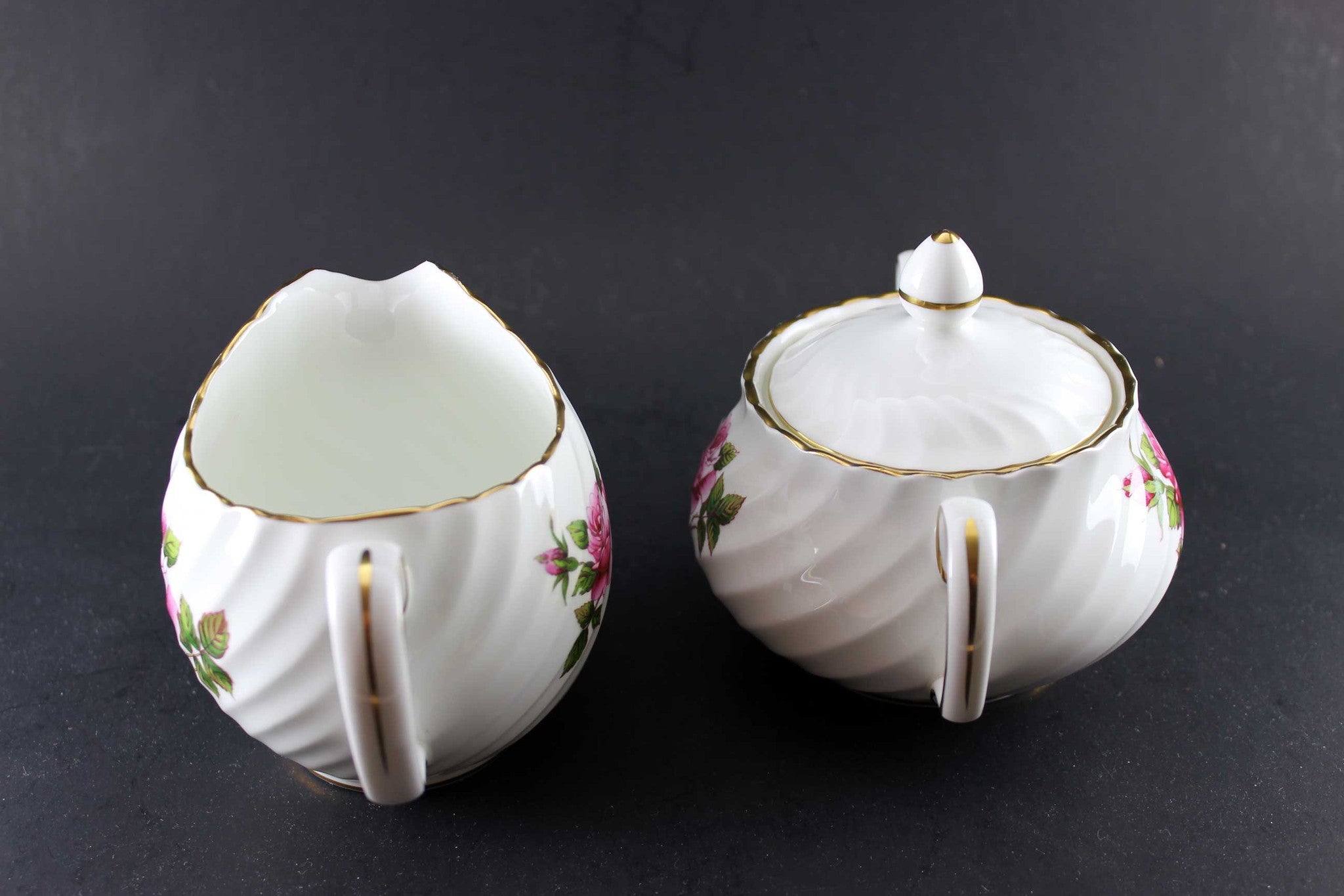 Northumbria Carleton Rose, Cream & Sugar Set
