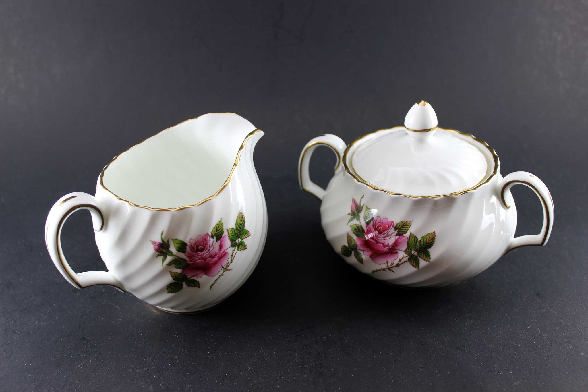 Northumbria Carleton Rose, Cream & Sugar Set
