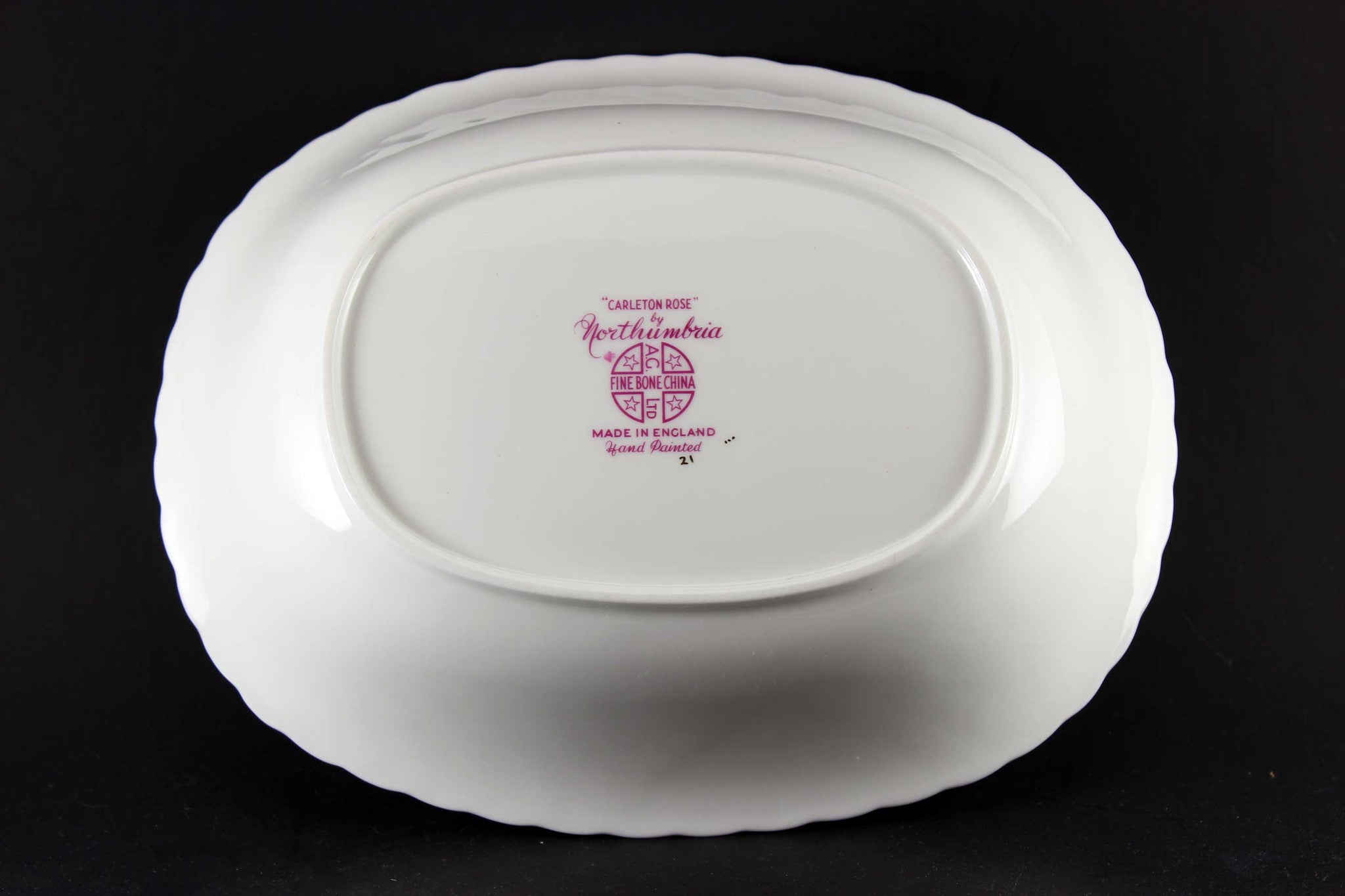 Northumbria Carleton Rose Vegetable Serving Bowl