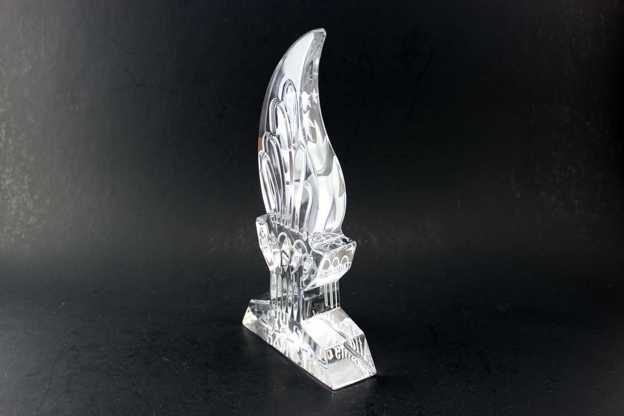 Waterford Crystal 1996 Atlanta Olympic Games Torch