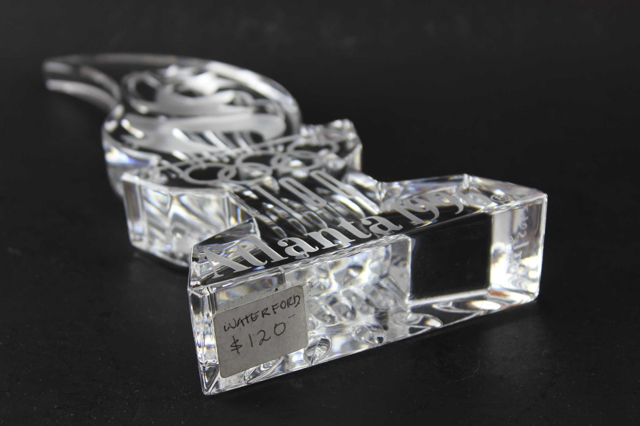 Waterford Crystal 1996 Atlanta Olympic Games Torch