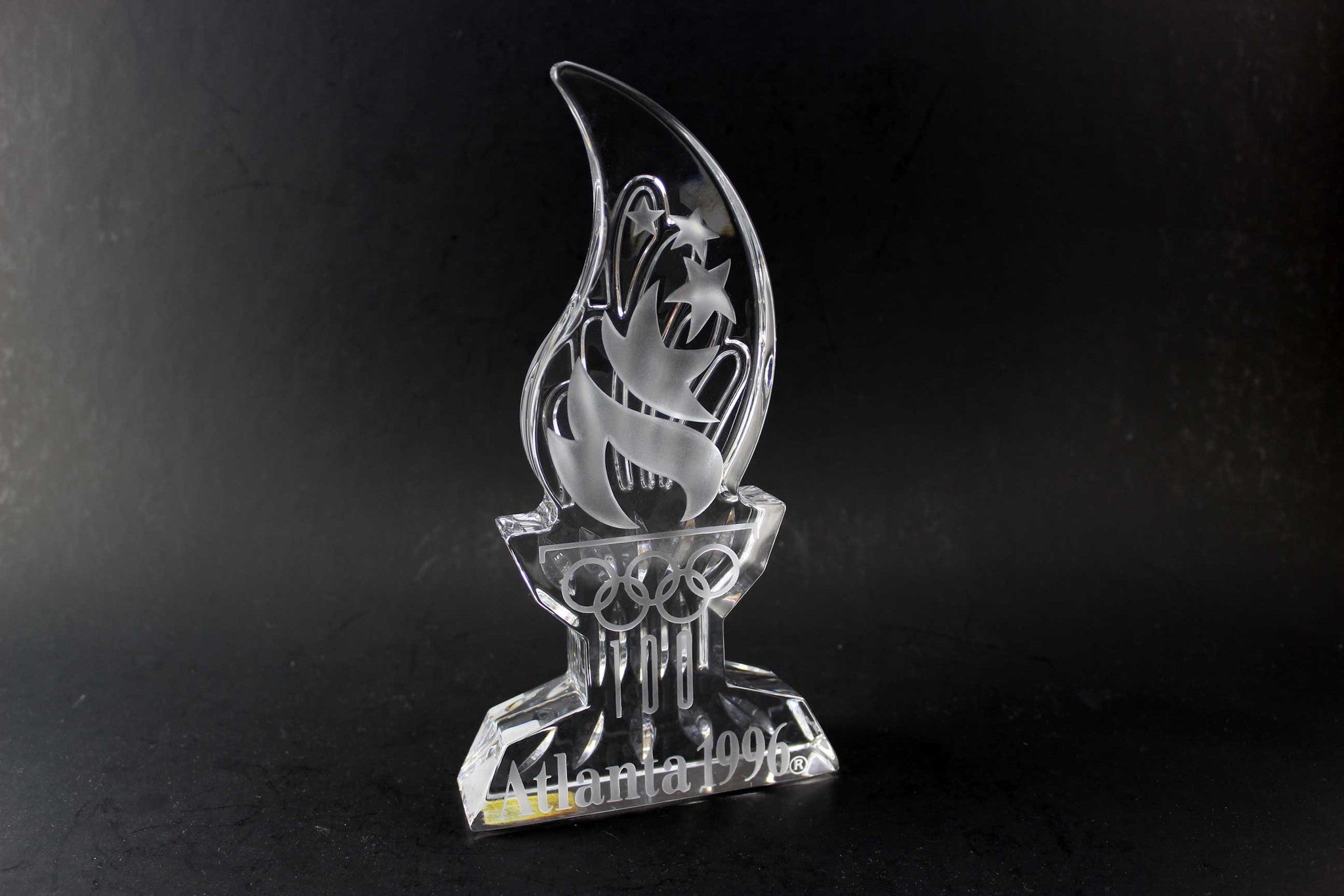 Waterford Crystal 1996 Atlanta Olympic Games Torch