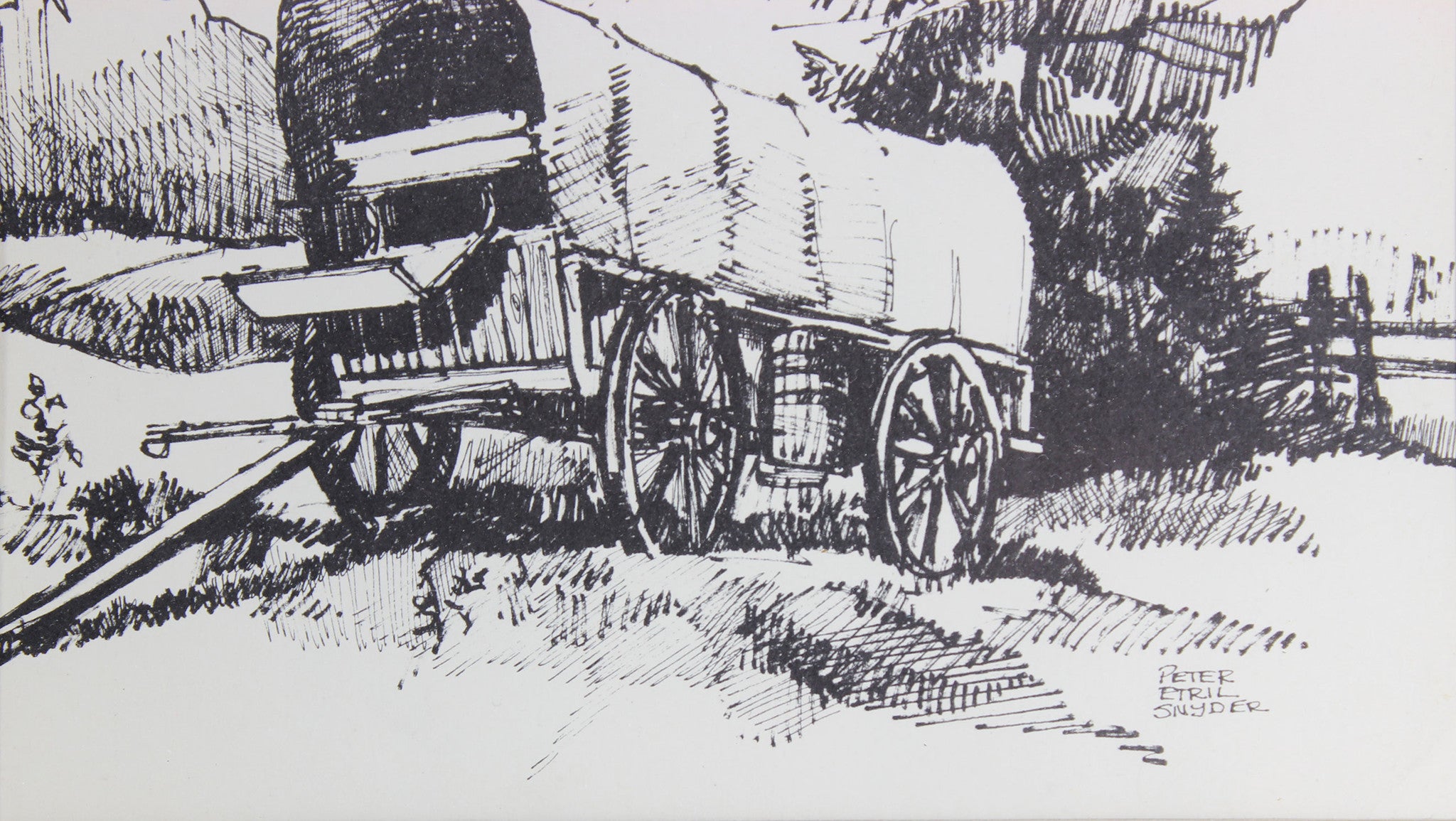 Peter Etril Snyder-Moving Day-Drawing