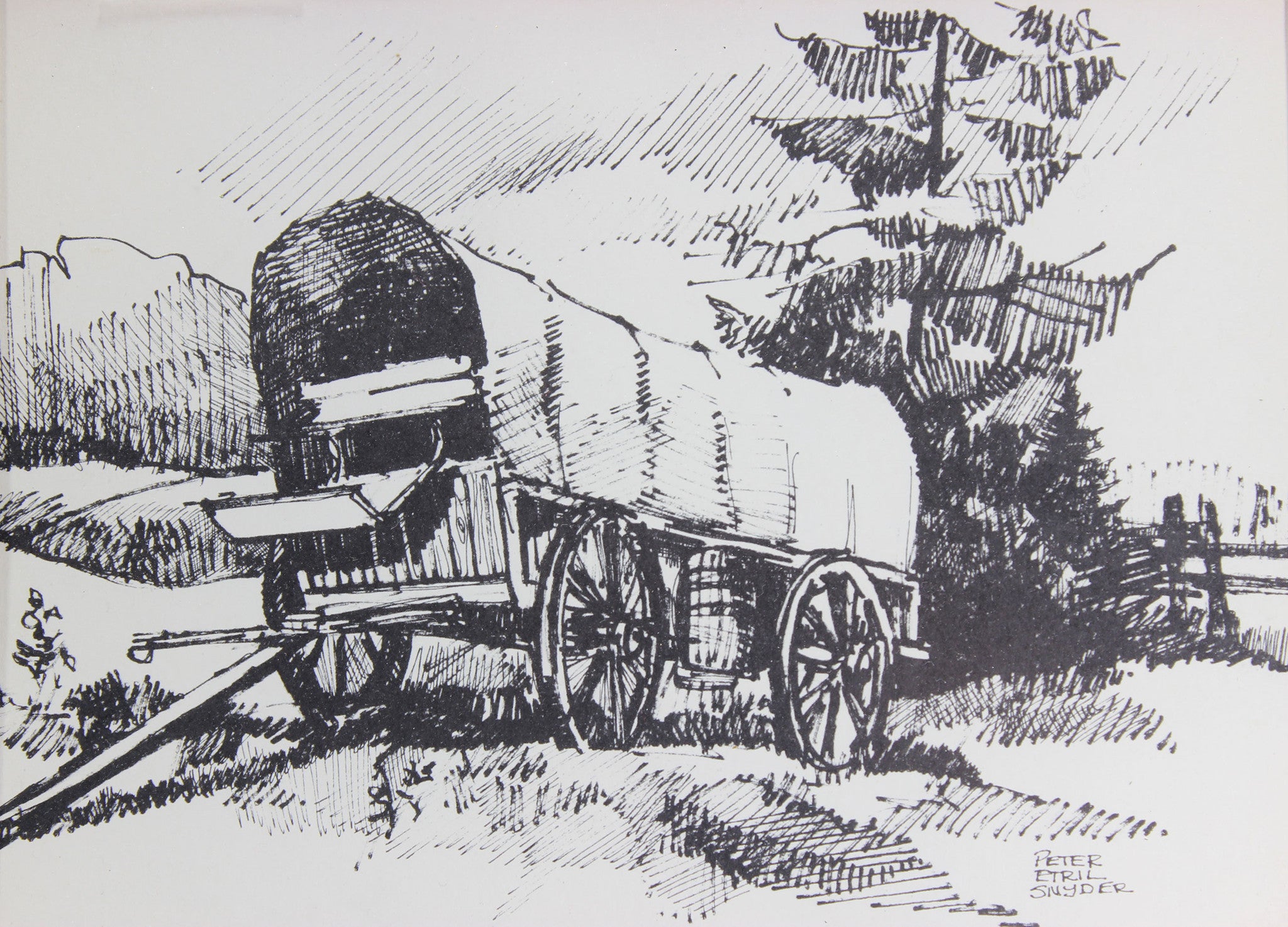 Peter Etril Snyder-Moving Day-Drawing