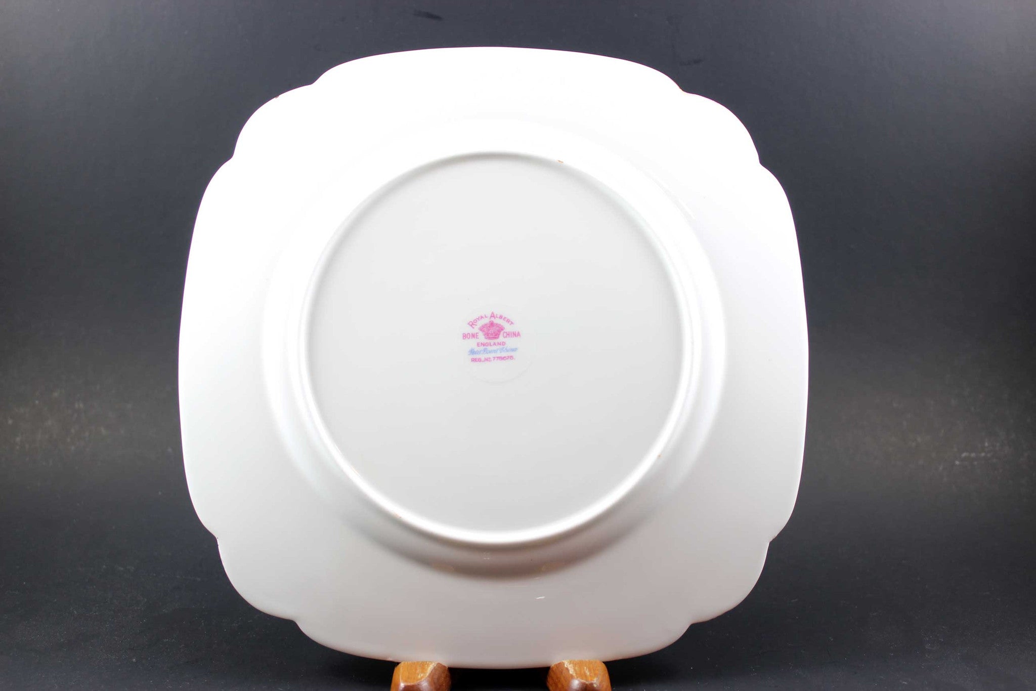 Royal Albert Petit Point China - Cake Plate & Creamers