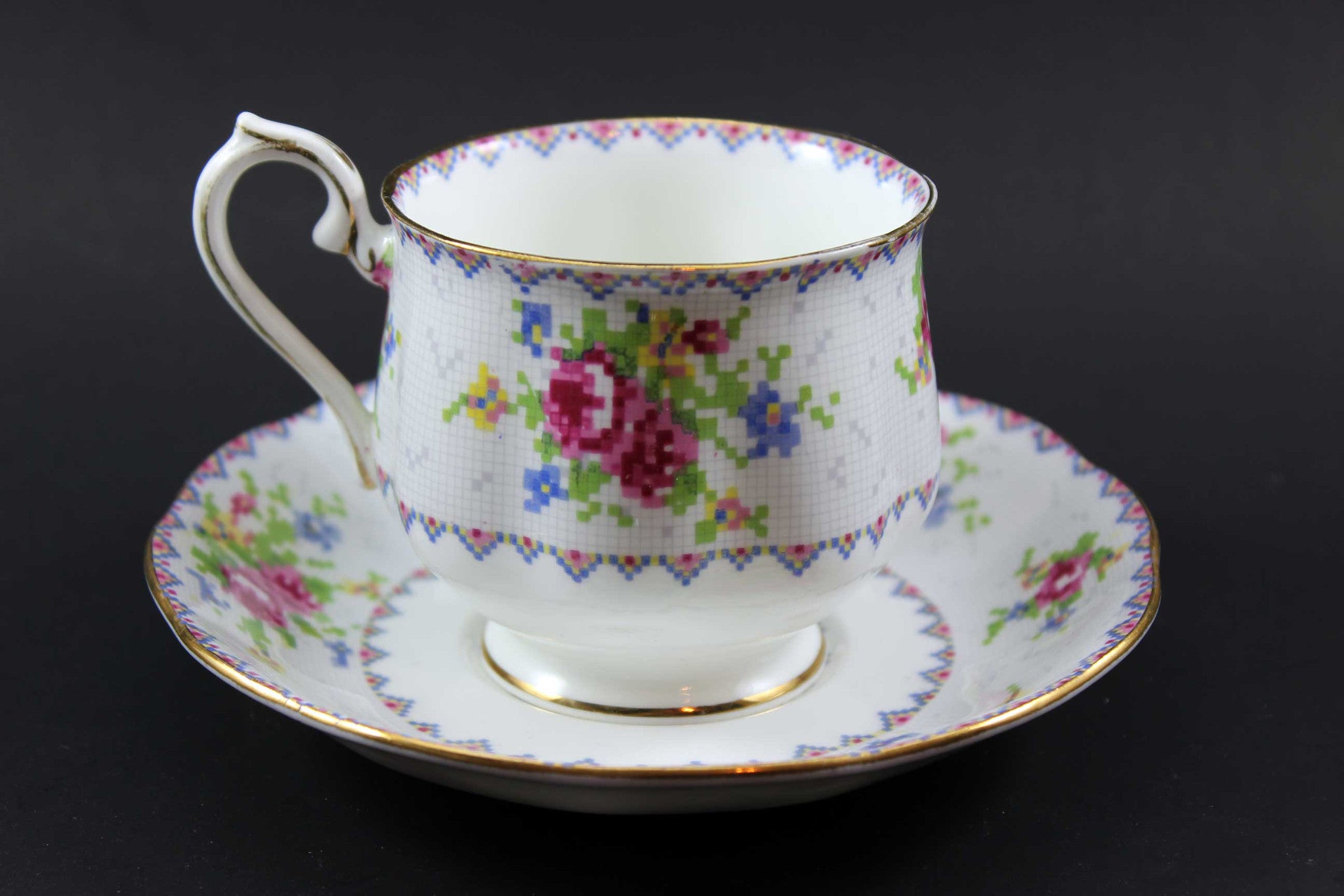 Royal Albert Petit Point China, 5 Pc Lunch Pl Setting