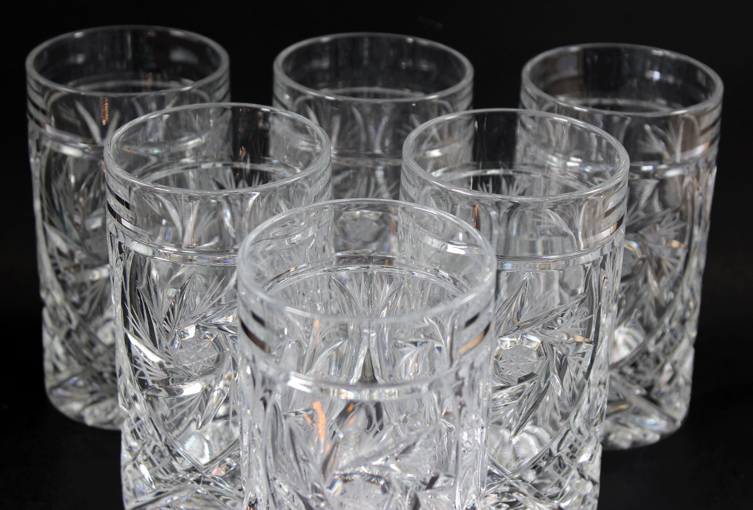 Pinwheel Crystal Highball