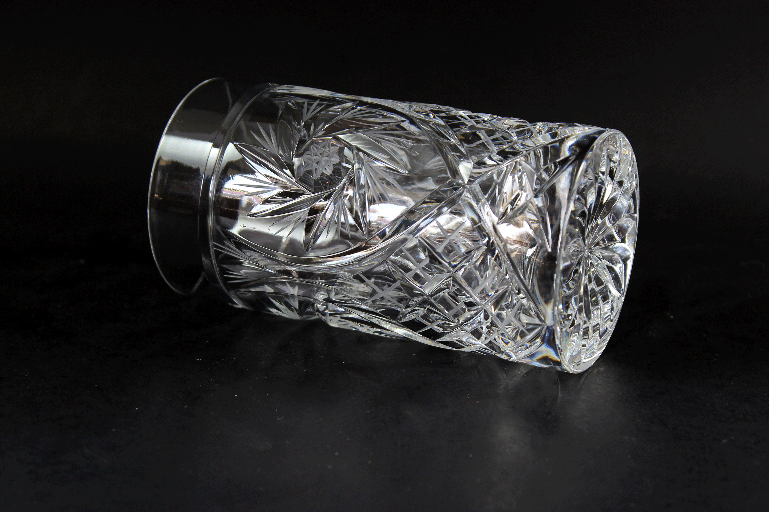 Pinwheel Crystal Highball