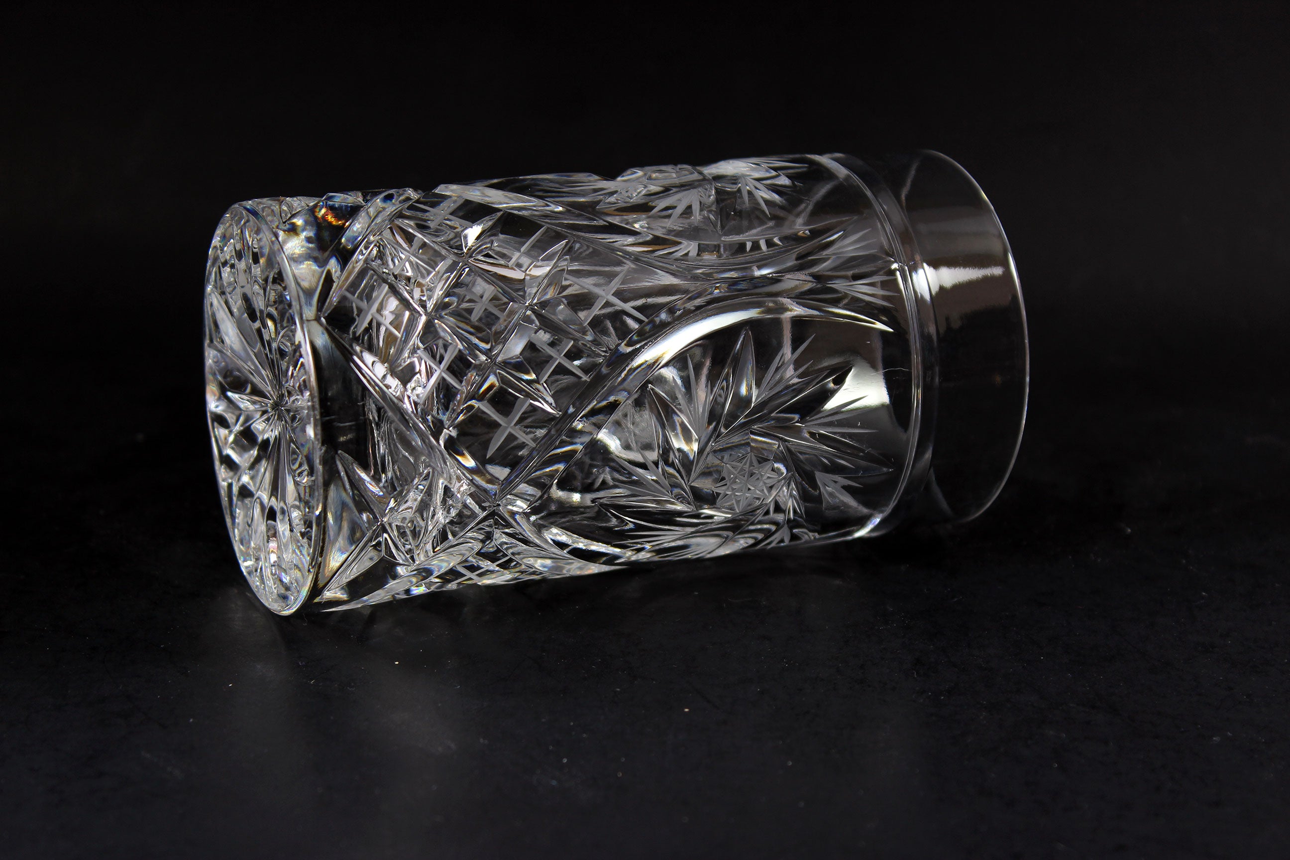Pinwheel Crystal Highball