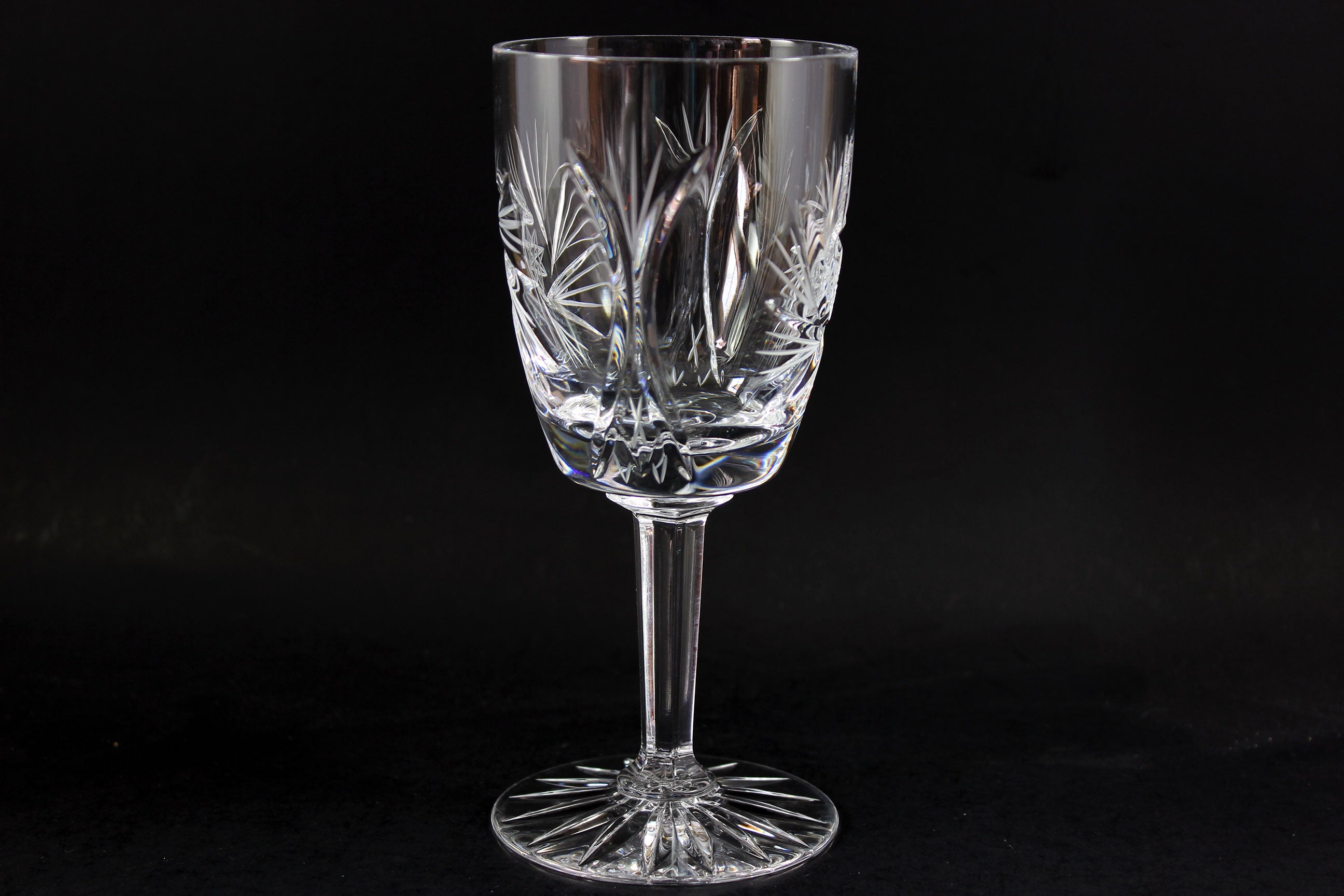 Pinwheel Crystal, Wine Glasses