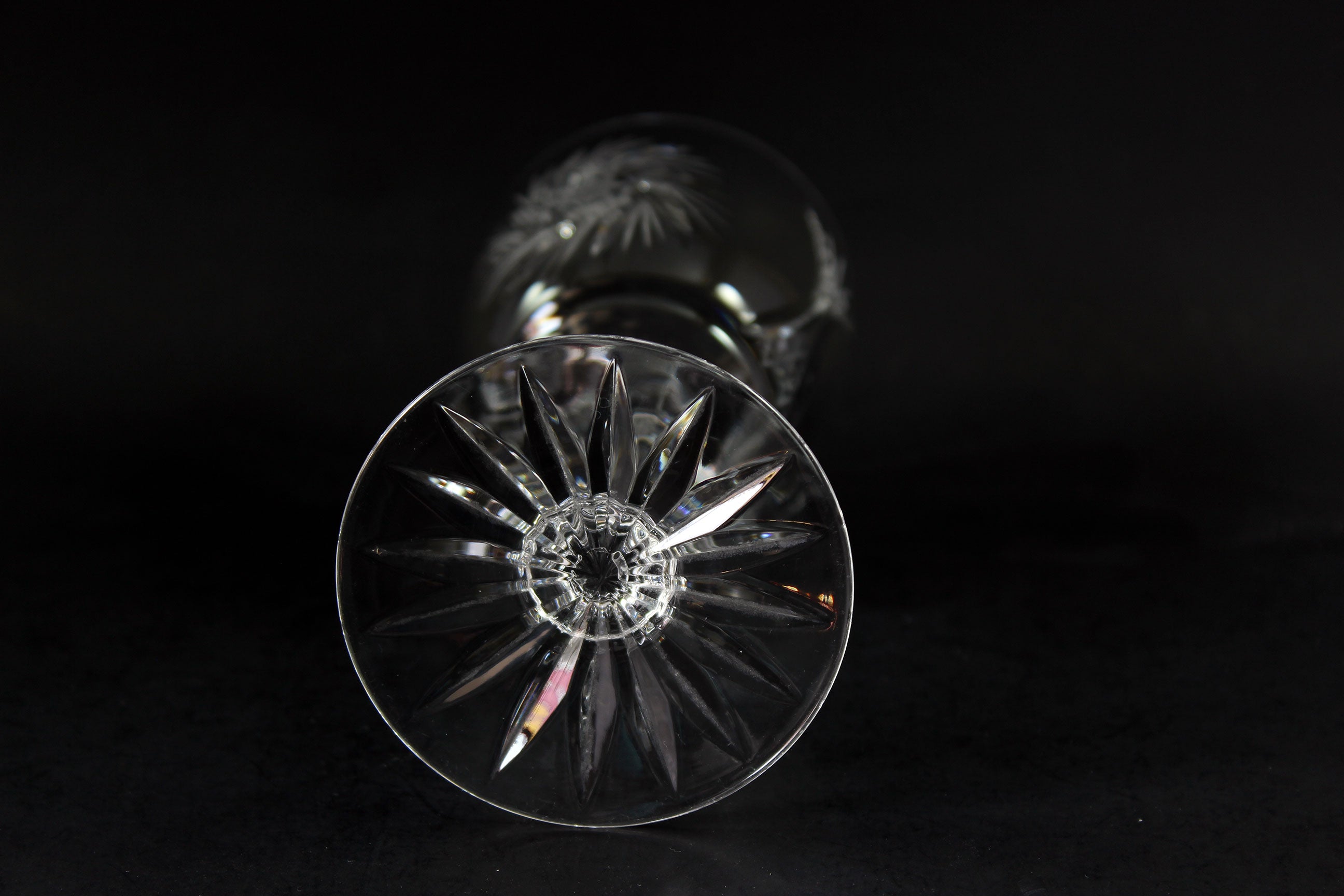 Pinwheel Crystal, Wine Glasses