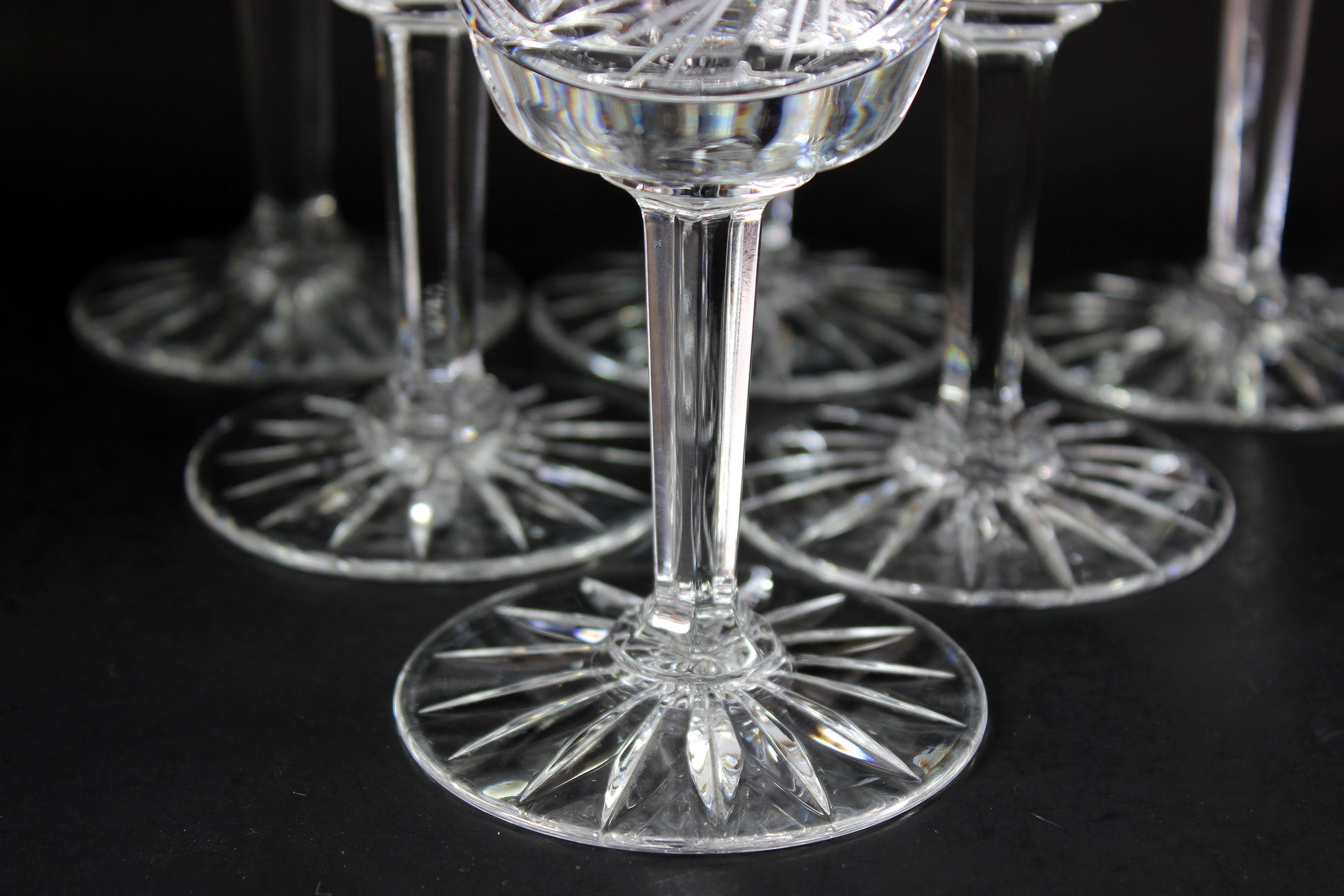 Pinwheel Crystal, Wine Glasses