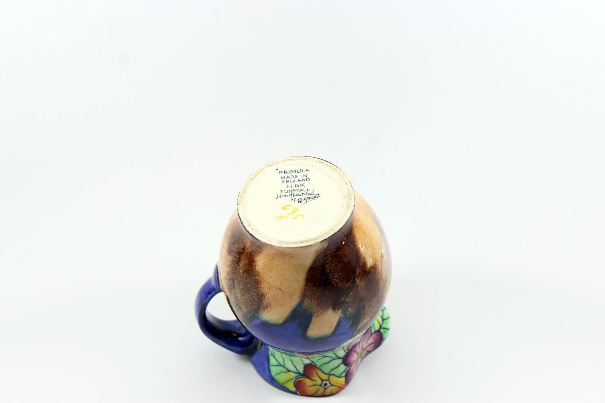 Primula, H & K Tunstall, Hand painted Creamer