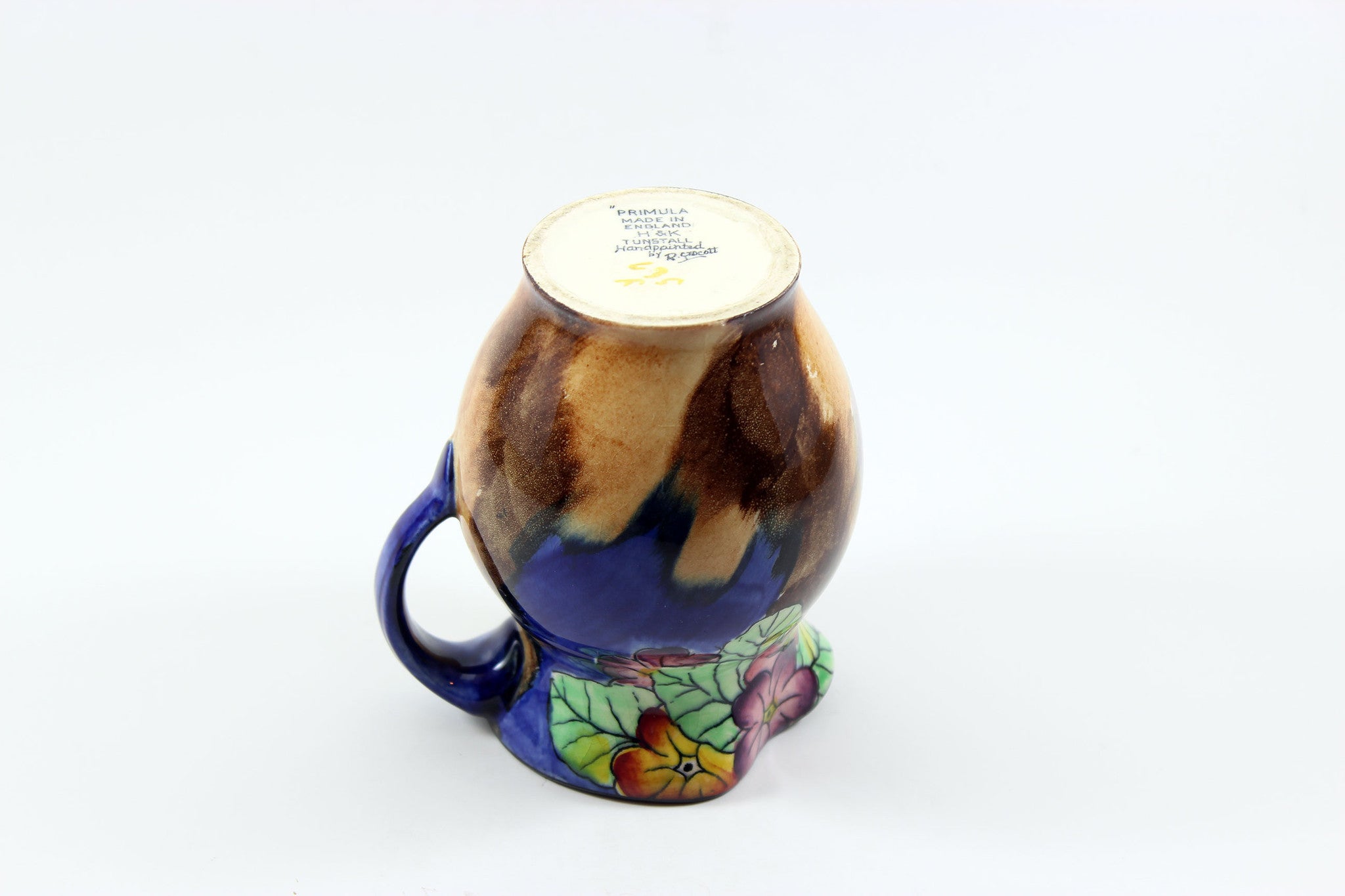 Primula, H & K Tunstall, Hand painted Creamer