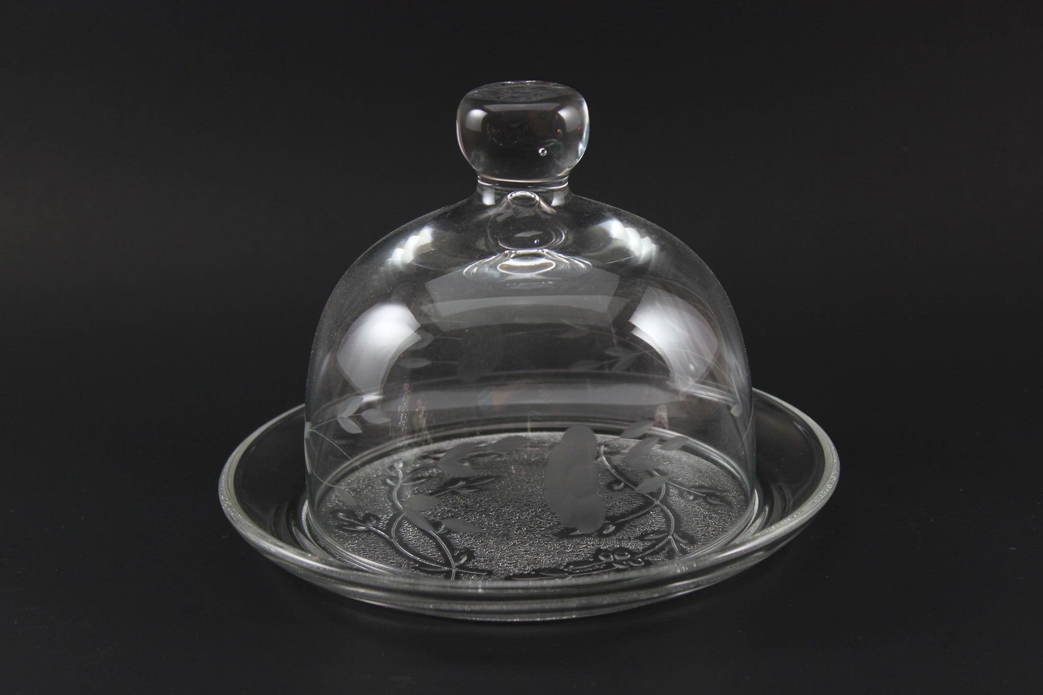 Princess House - Cream, Sugar and Covered Butter Dish