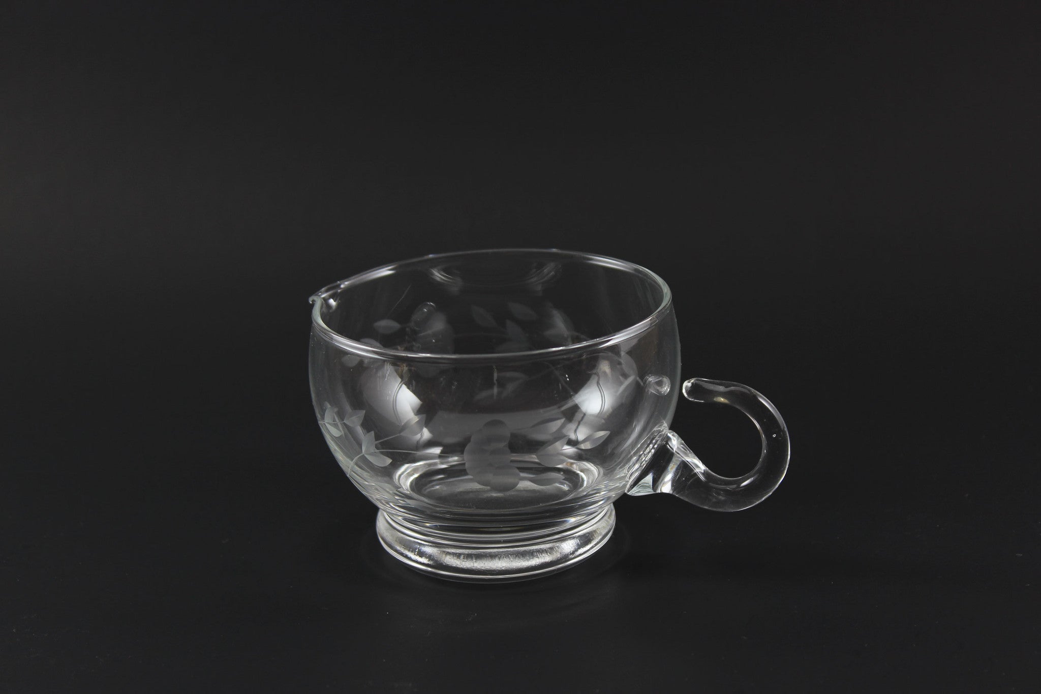 Princess House - Cream, Sugar and Covered Butter Dish