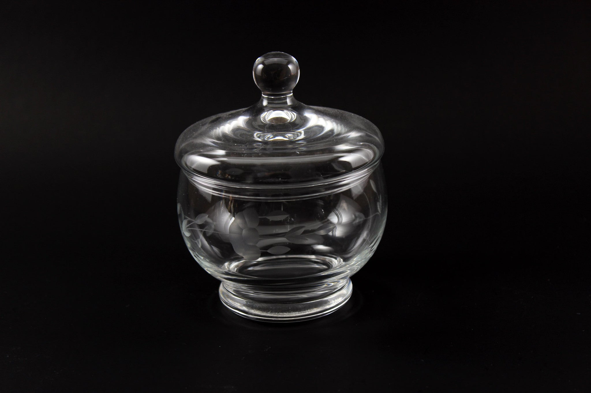 Princess House - Cream, Sugar and Covered Butter Dish