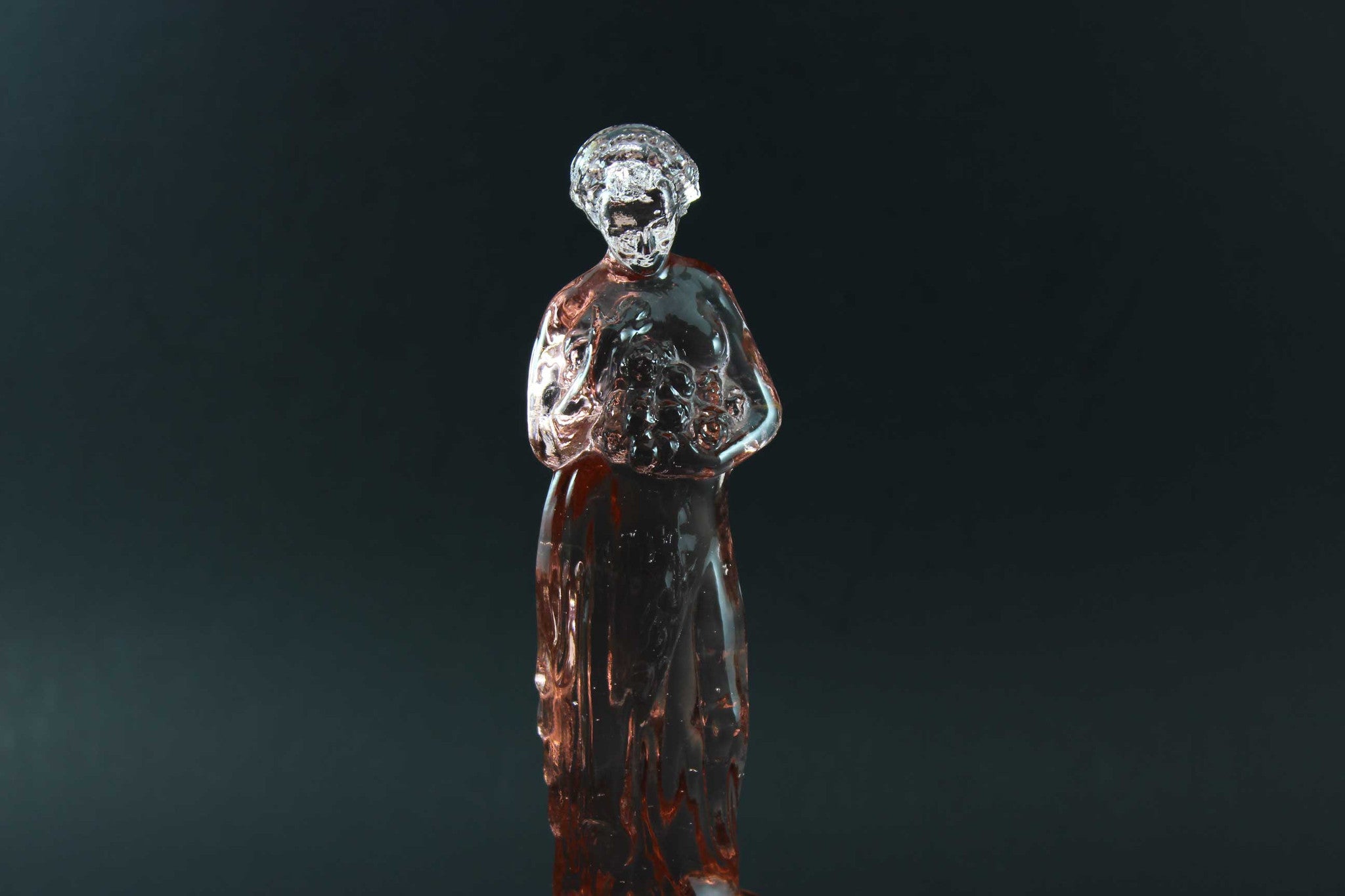 Cambridge Glass Rose Lady, Lancaster Glass Console Bowl
