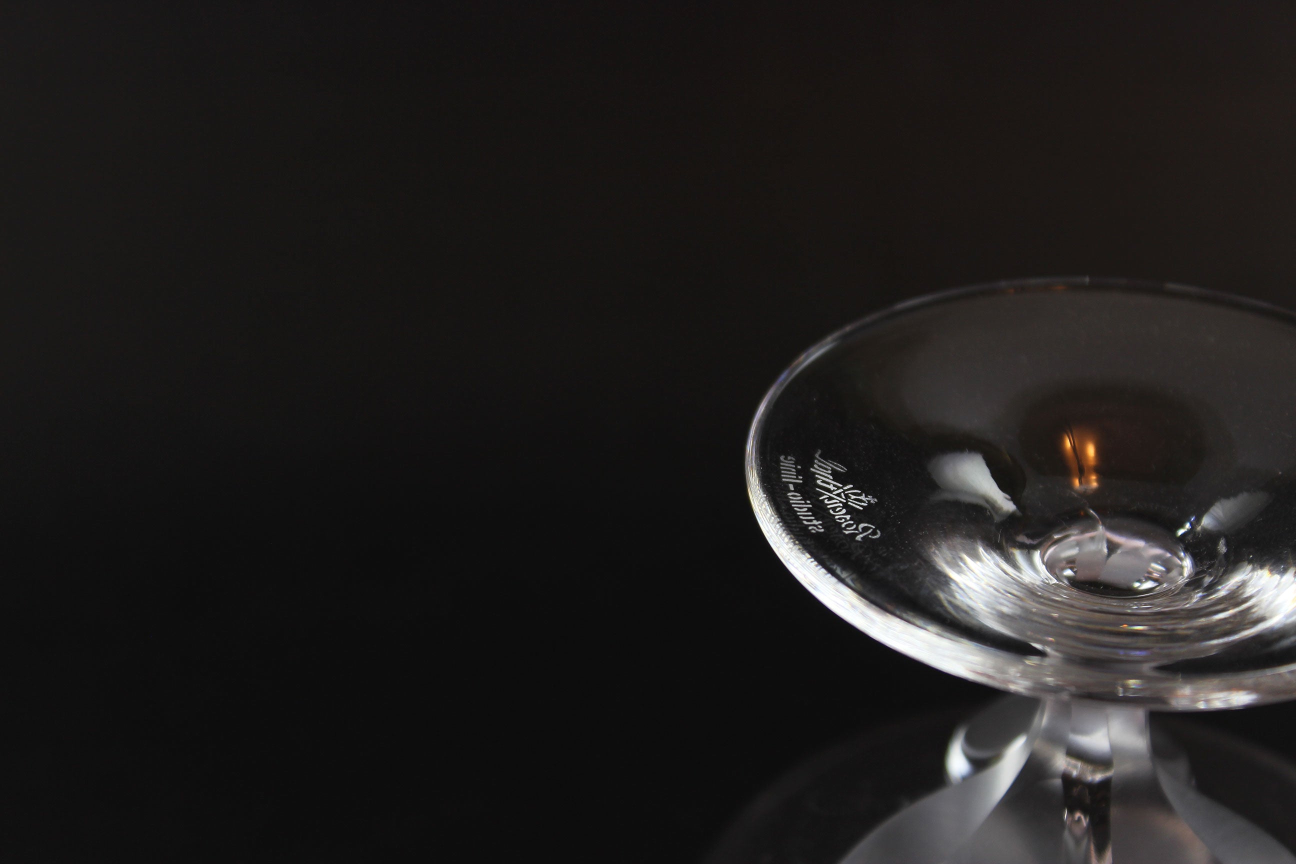 Rosenthal Crystal Iris Brandy Glass