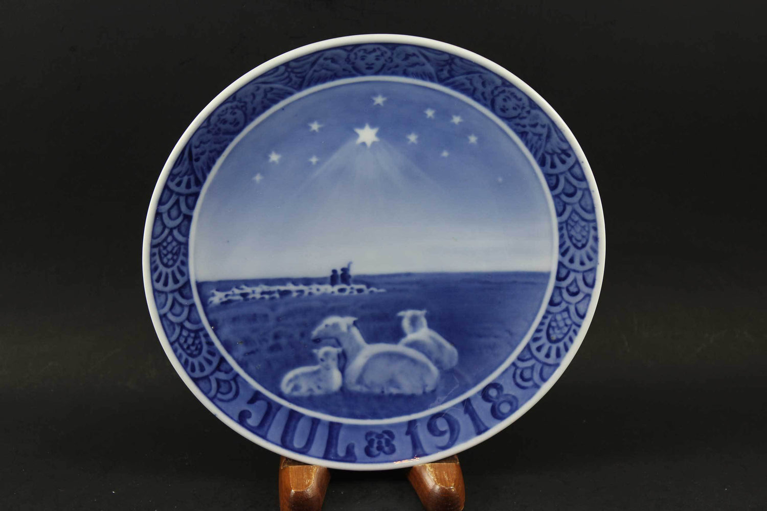 Royal Copenhagen, Christmas Plate, 1918