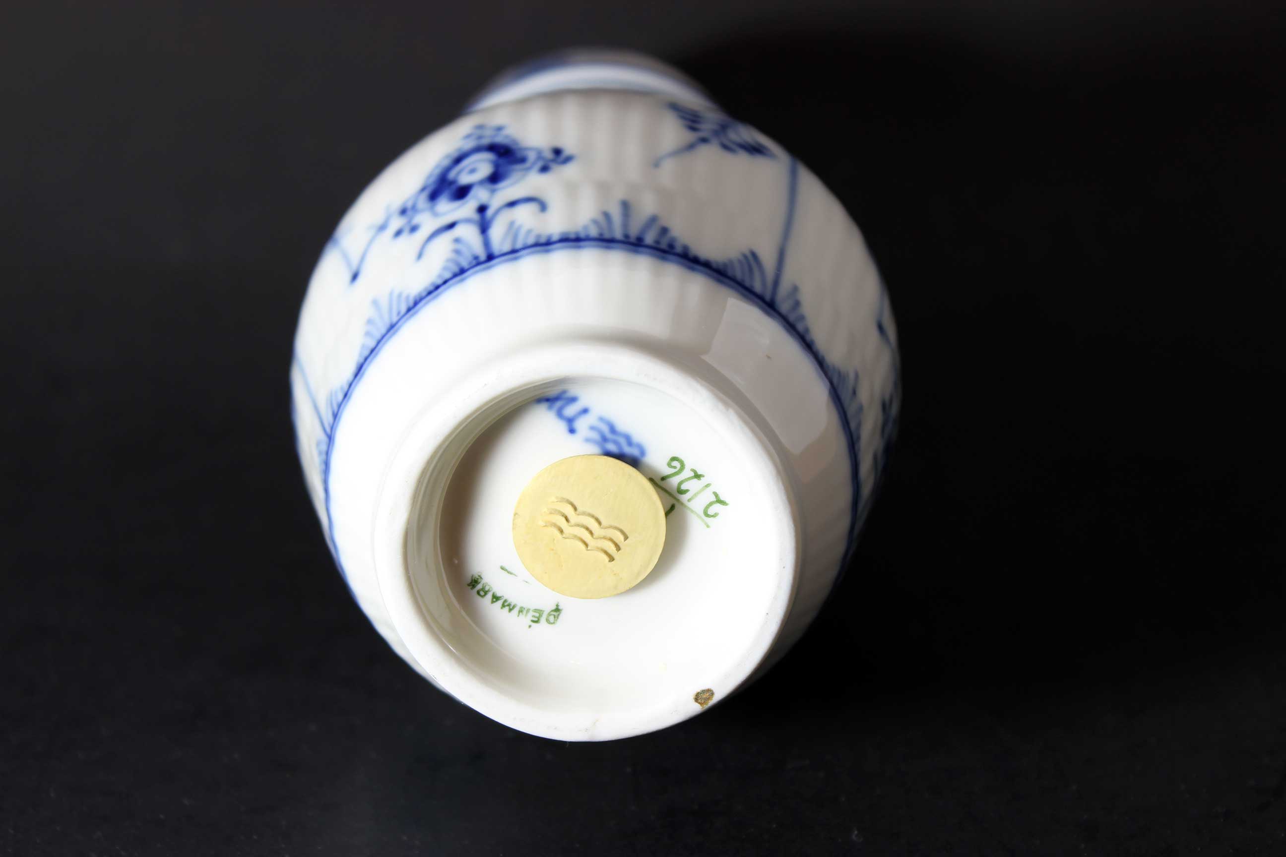 Royal Copenhagen, Blue Fluted Plain, Sugar Shaker_6