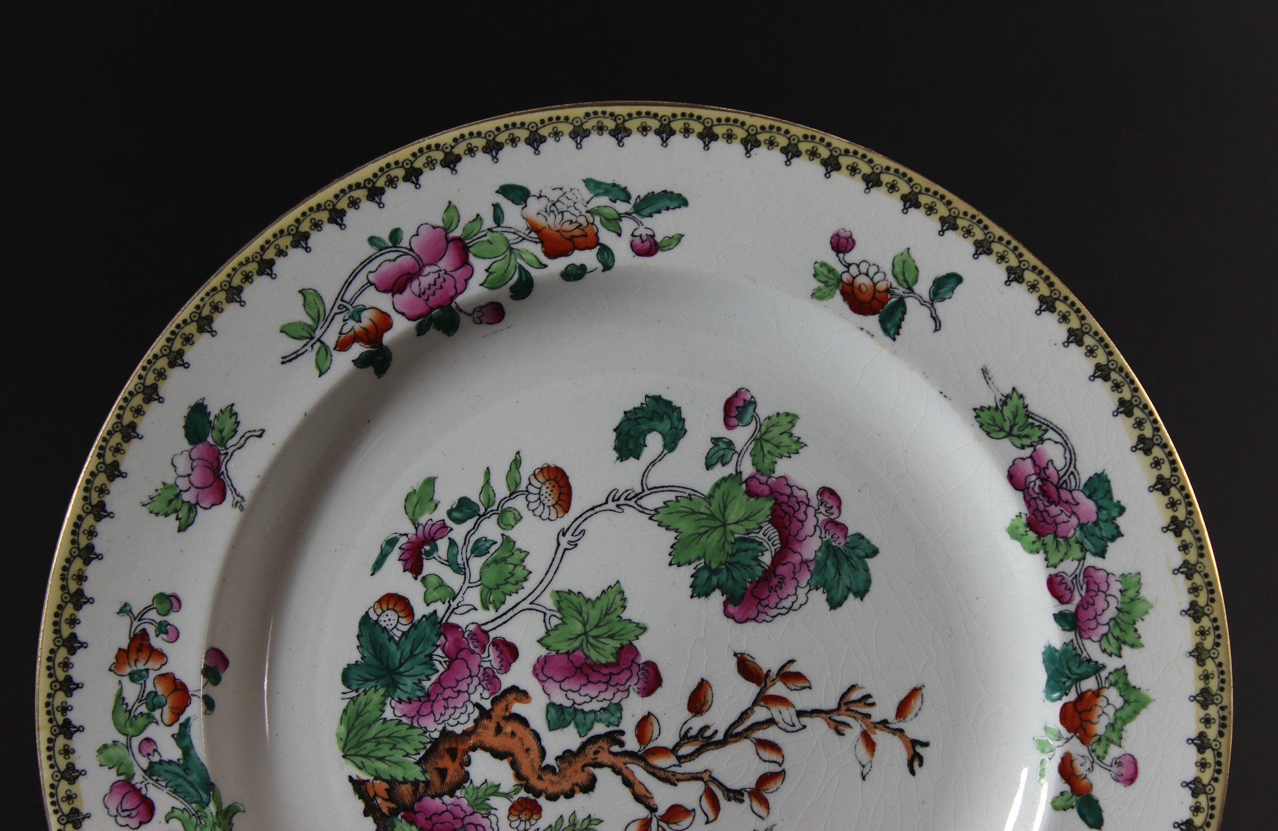Antique Royal Doulton Indian Tree Plates