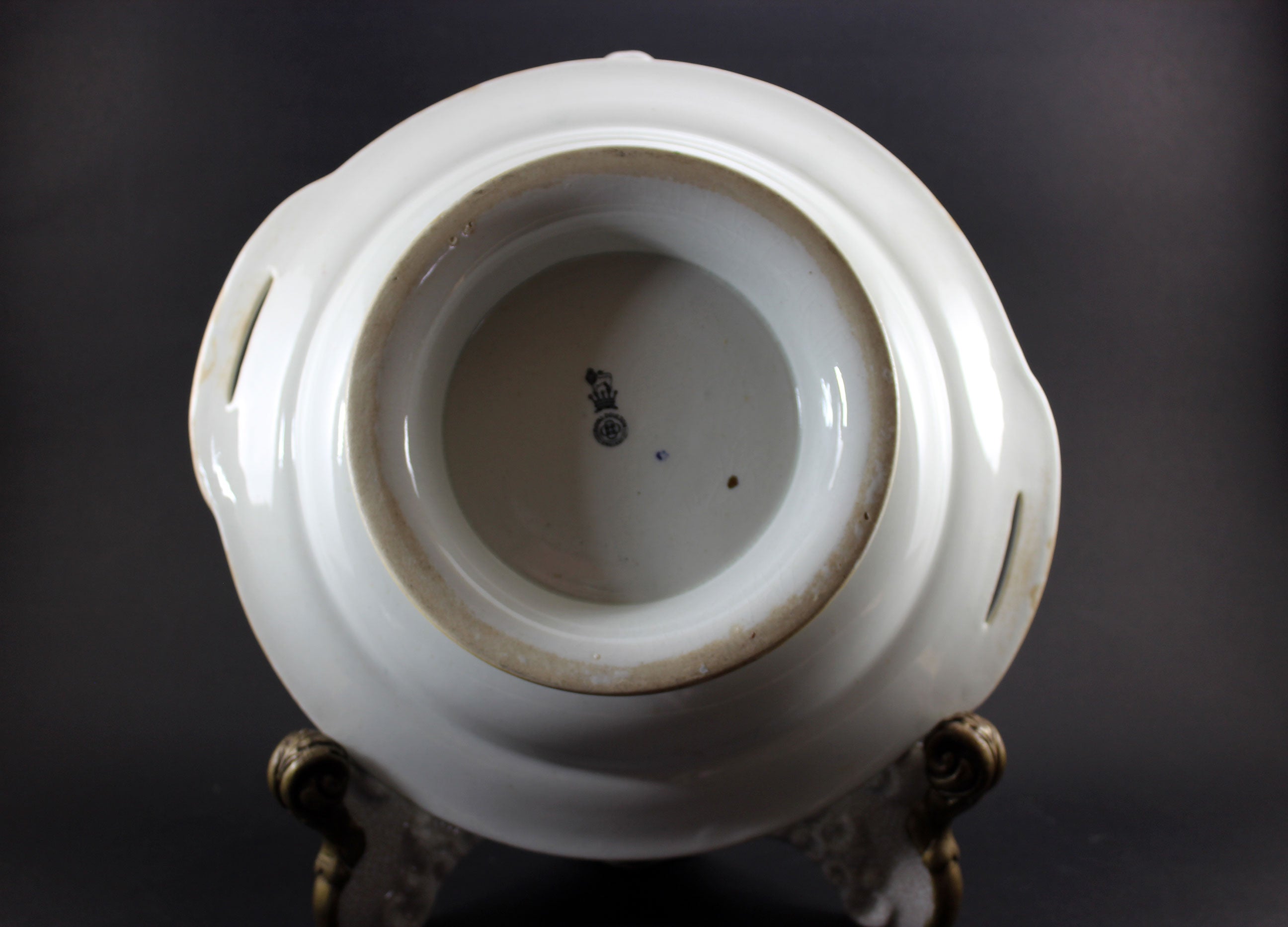 Antique Royal Doulton Indian Tree, Covered Serving Bowl