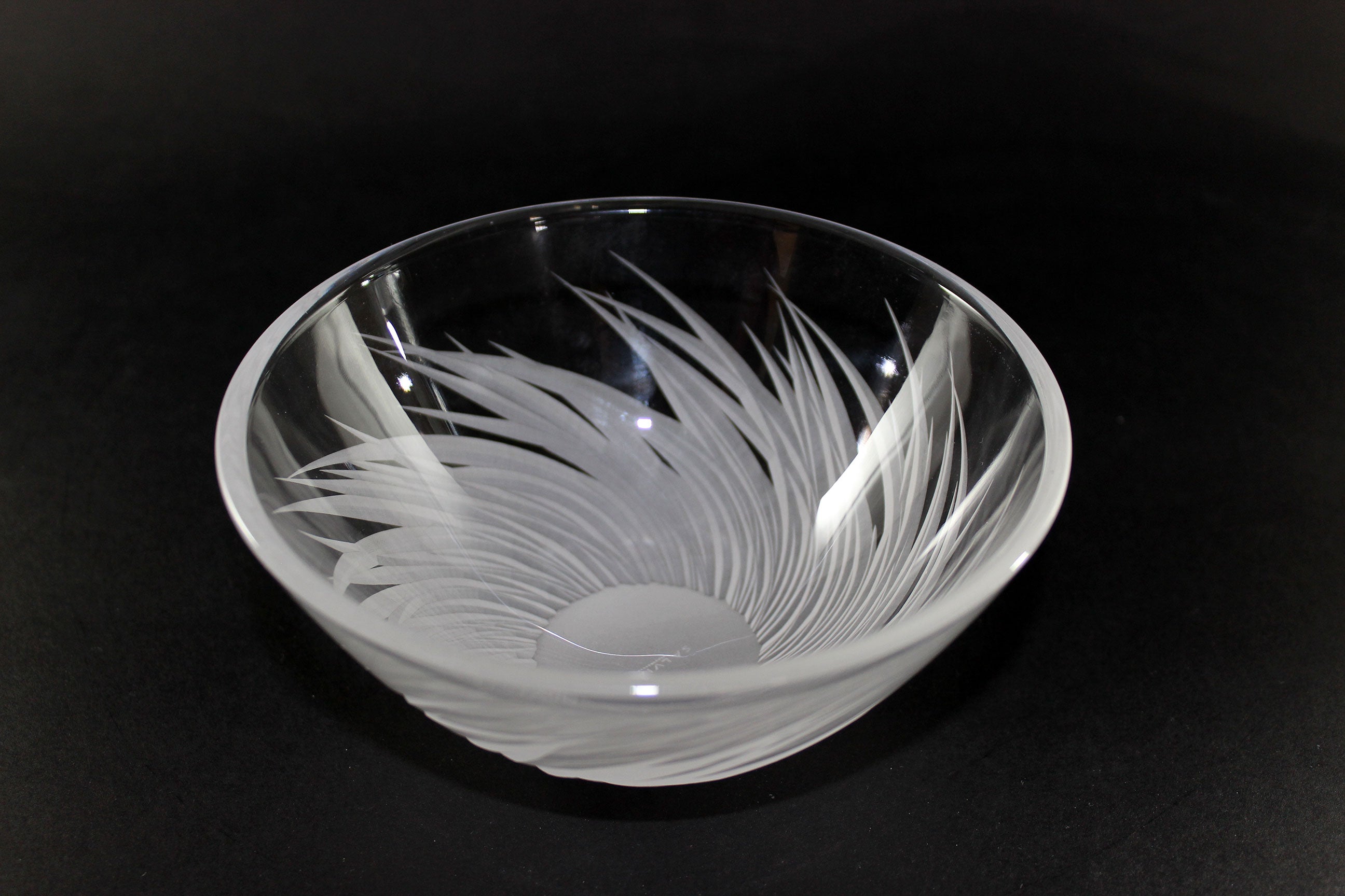 Salviati Murano Glass Bowls, Piume