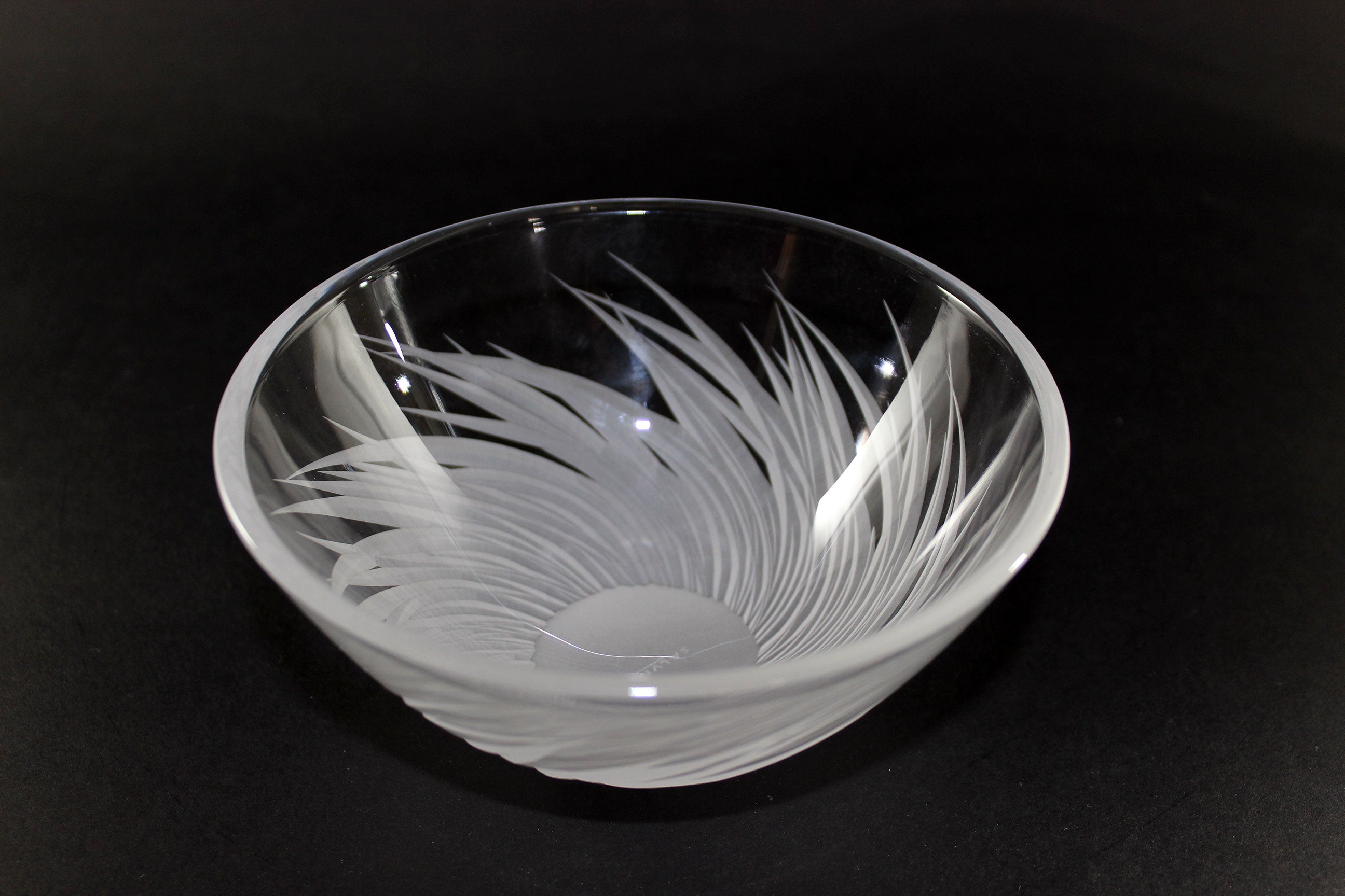 Salviati Murano Glass Bowls, Piume