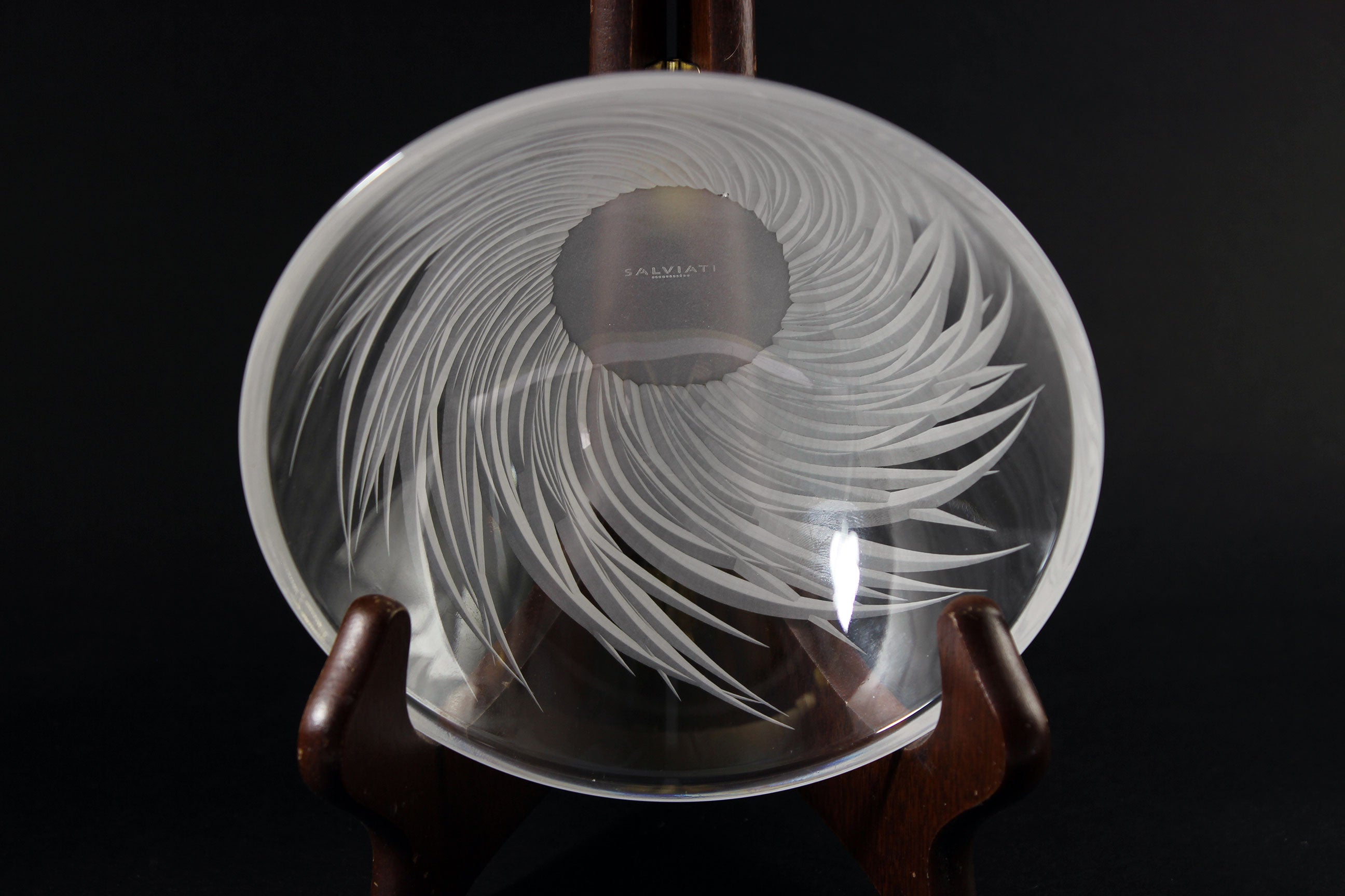 Salviati Murano Glass Bowls, Piume