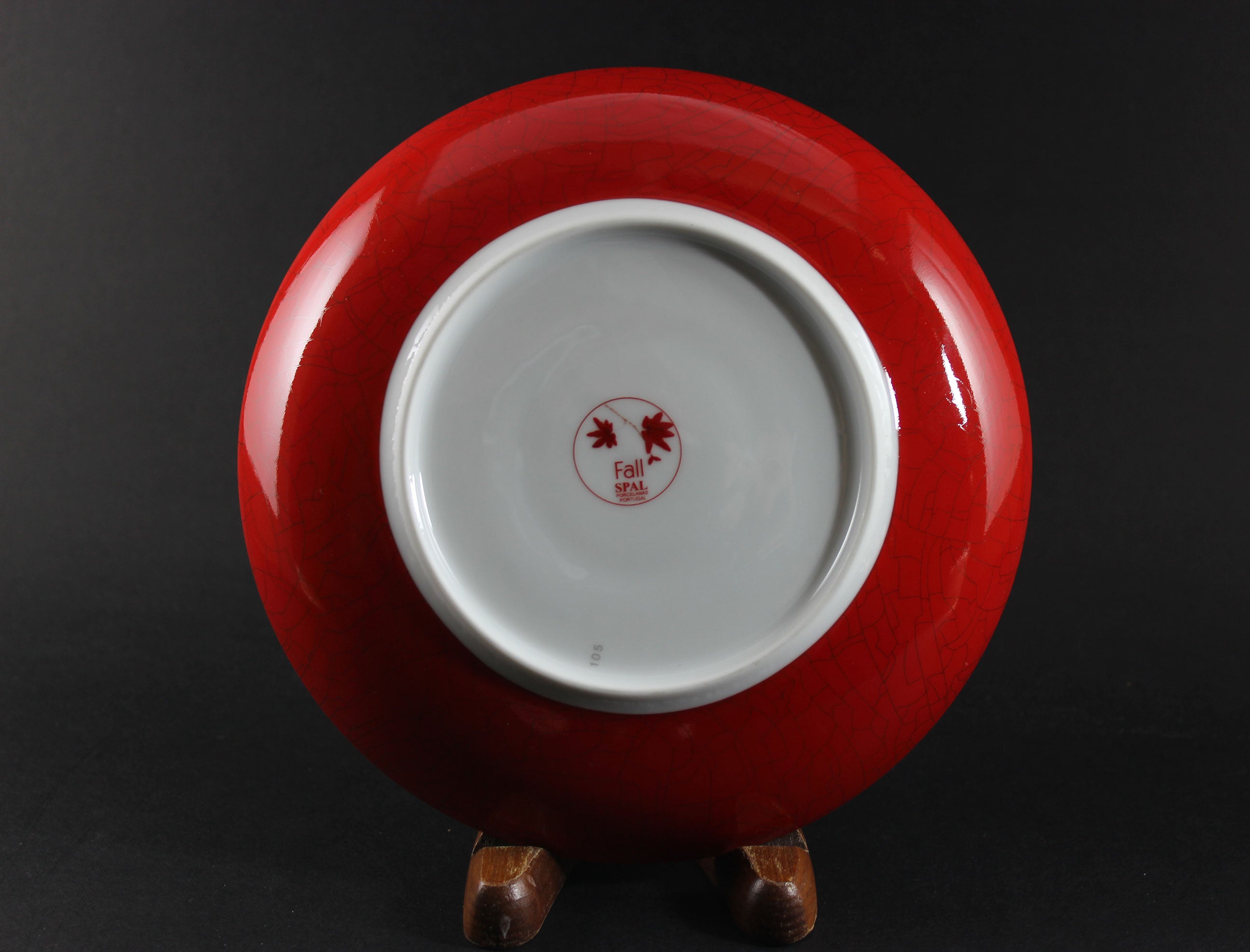 Spal Porcelain, Fall Pattern, Teacup Trio